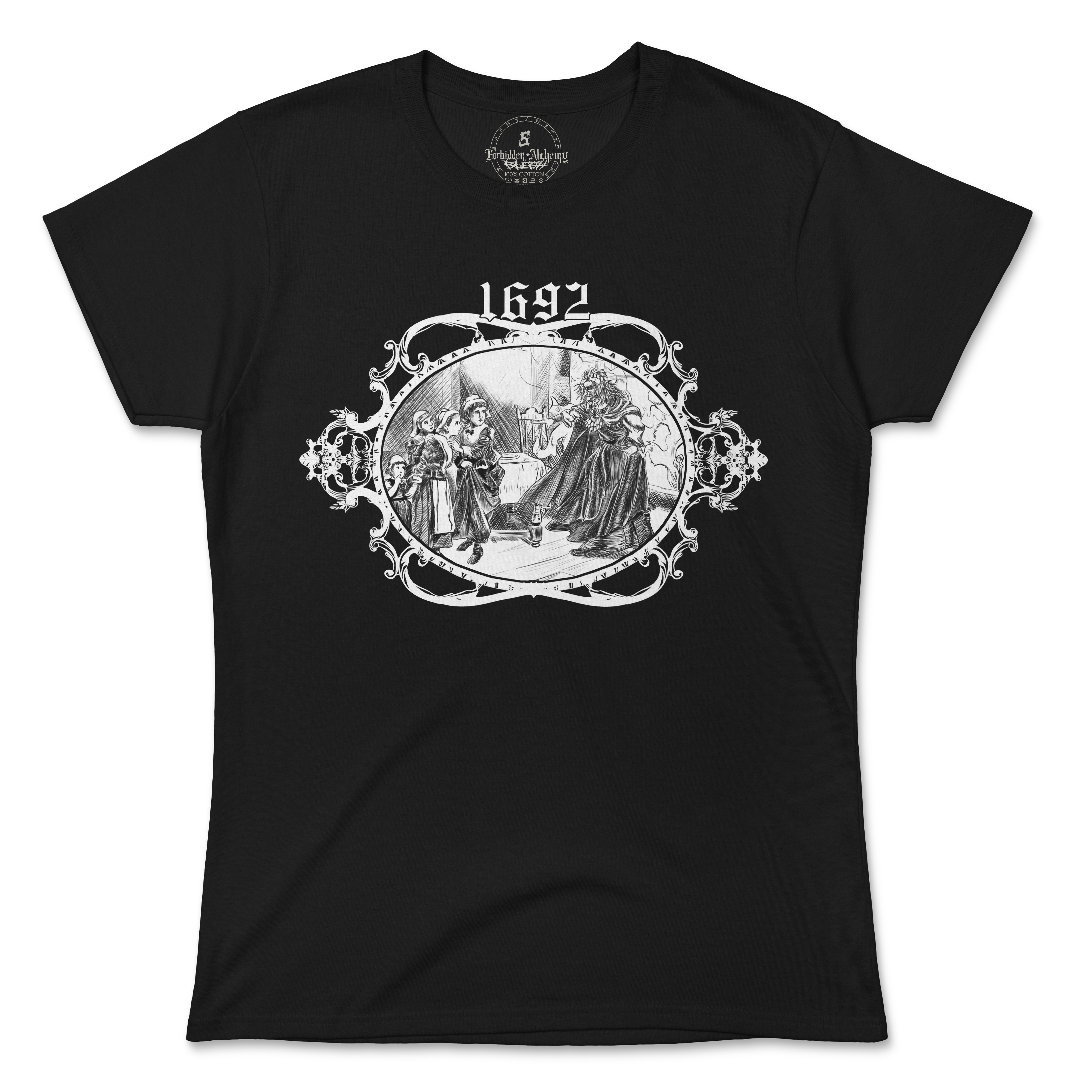 Shop Forbidden Alchemy’s women's T-shirts—100% cotton with vivid direct-to-garment (DTG) prints, inspired by authentic metalcore style. Tagged: WOMEN'S TEES.T-Shirtsforbidden alchemyWOMEN'S TEES