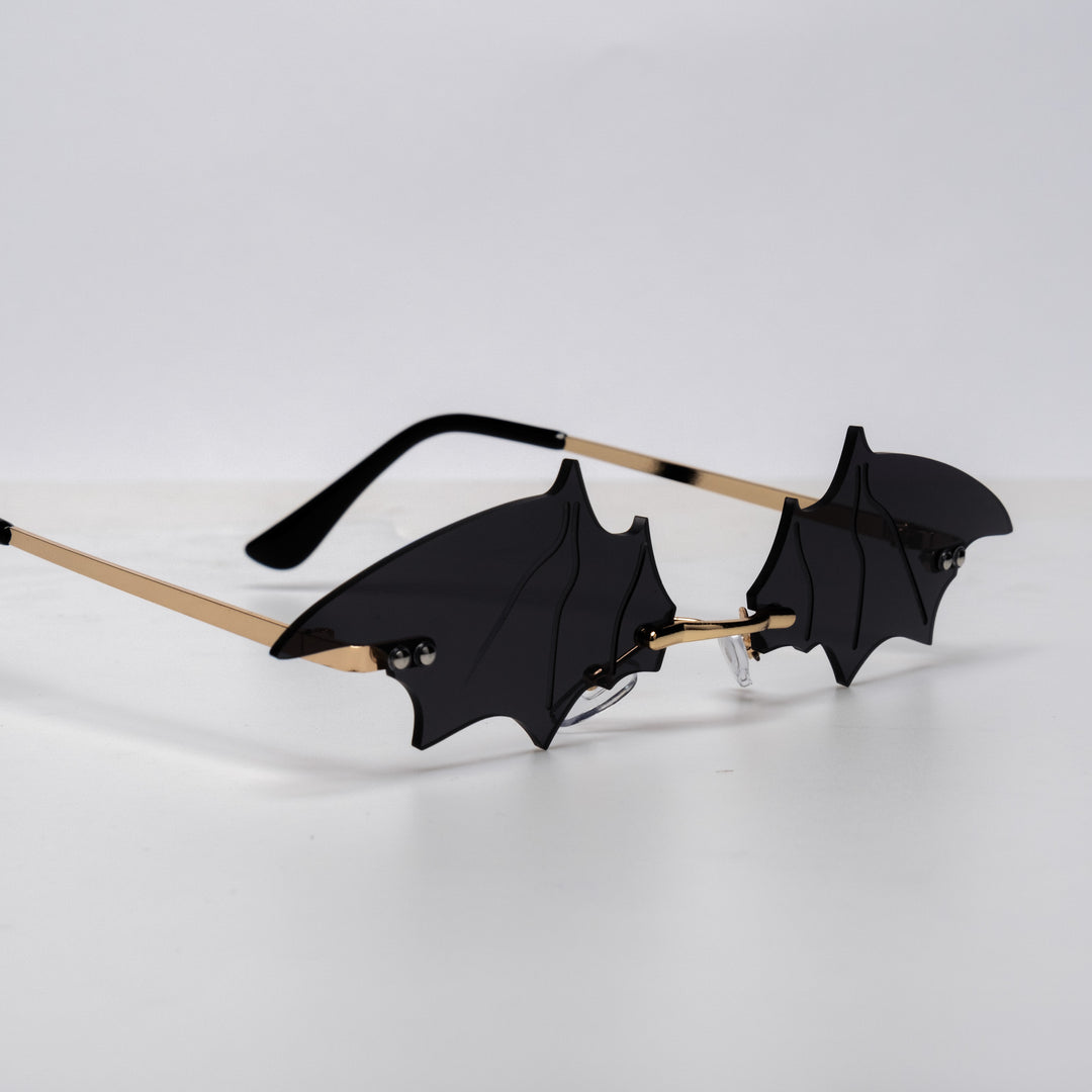 Shop Bat Shades from Forbidden Alchemy's gothic sunglasses. Premium quality eyewear featuring bold frames and authentic goth aesthetics. Tagged: shades.Sunglassesforbidden alchemyshades