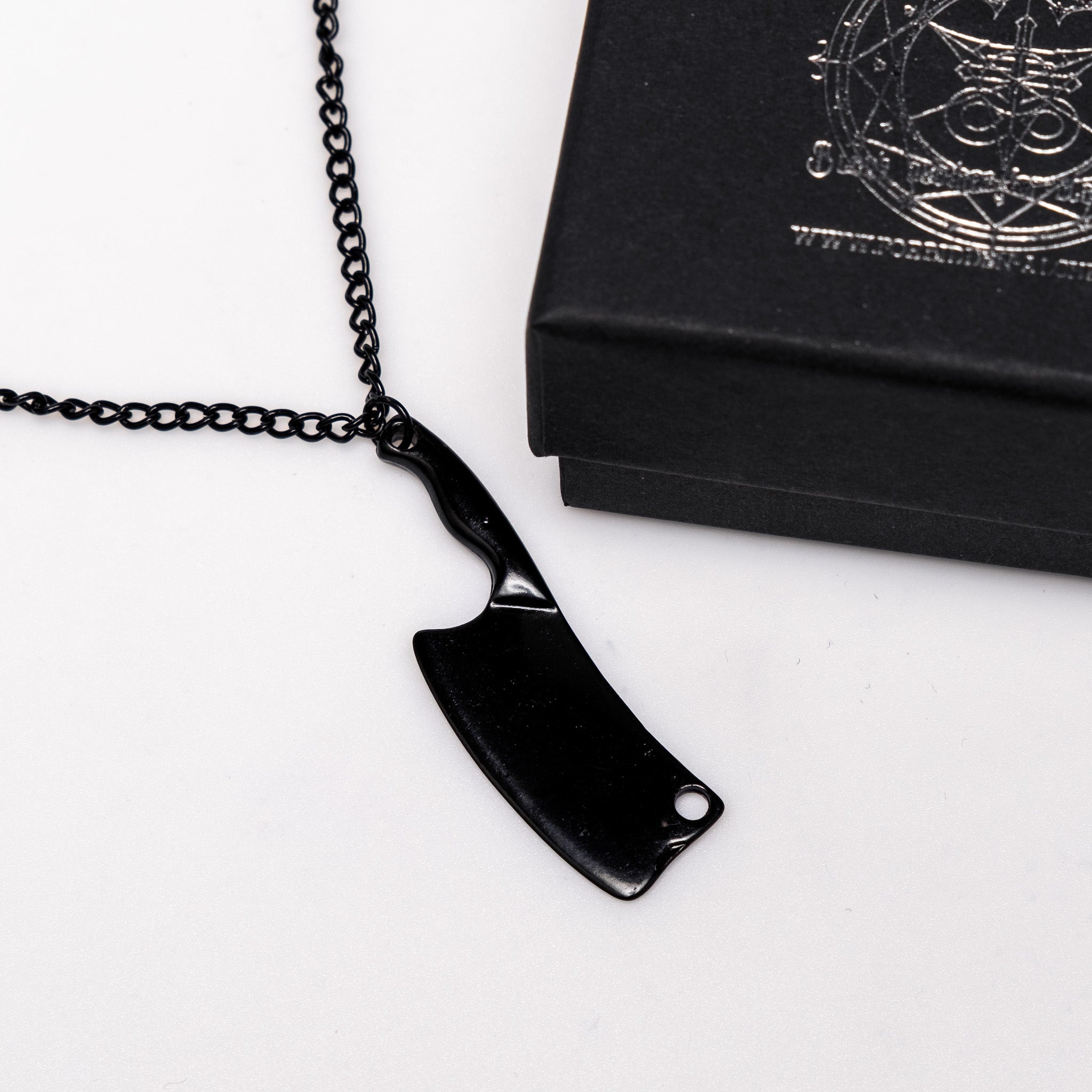 Shop Butcher knife - Necklace from Forbidden Alchemy’s collection. Crafted from premium alloy zinc, each piece showcases detailed. Tagged: Necklaces.Necklacesforbidden alchemyNecklaces
