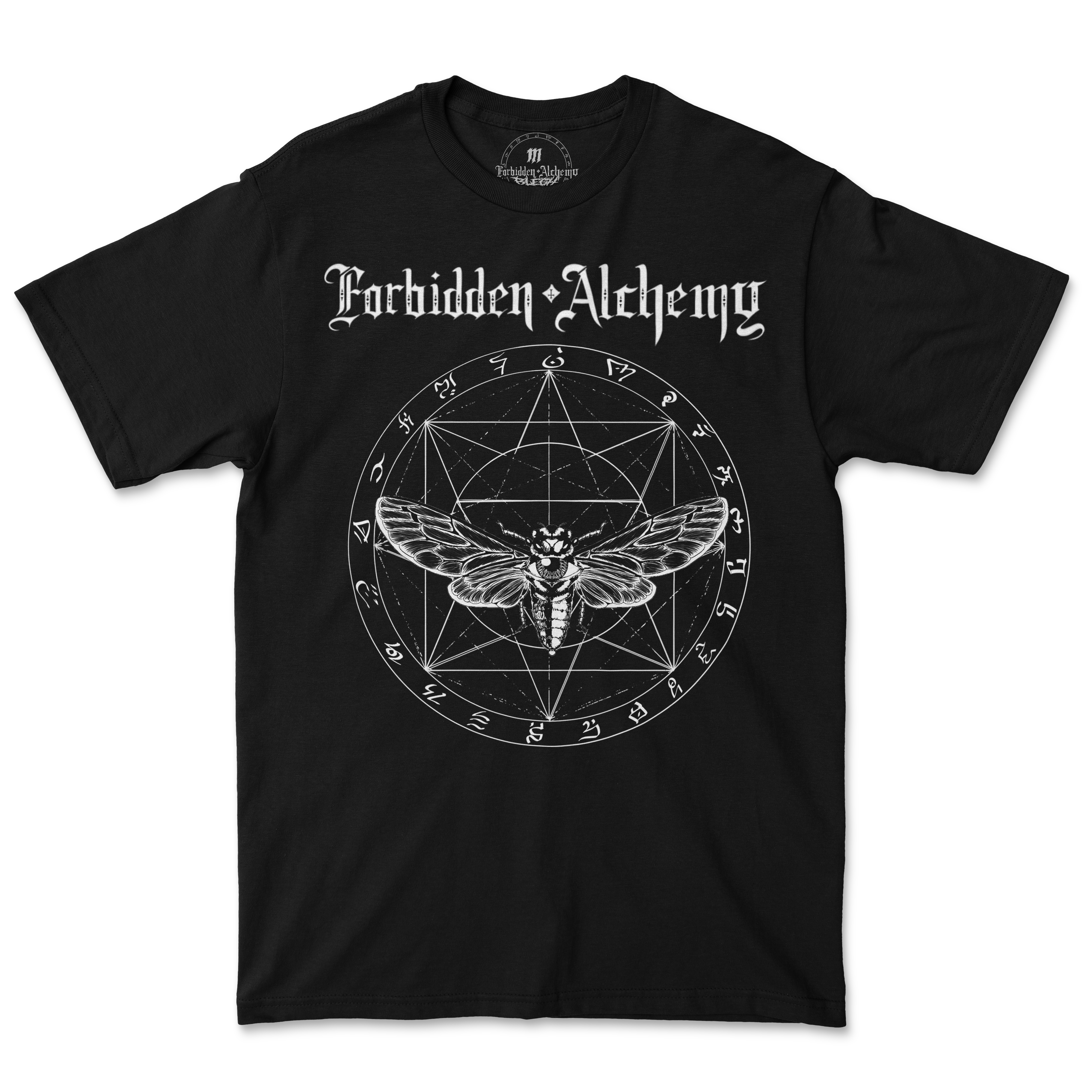 Shop Forbidden Alchemy’s men's T-shirts. Crafted from 100% cotton, featuring vibrant direct-to-garment prints and bold metalcore style. Tagged: MEN'S TEES.T-Shirtsforbidden alchemyMEN'S TEES