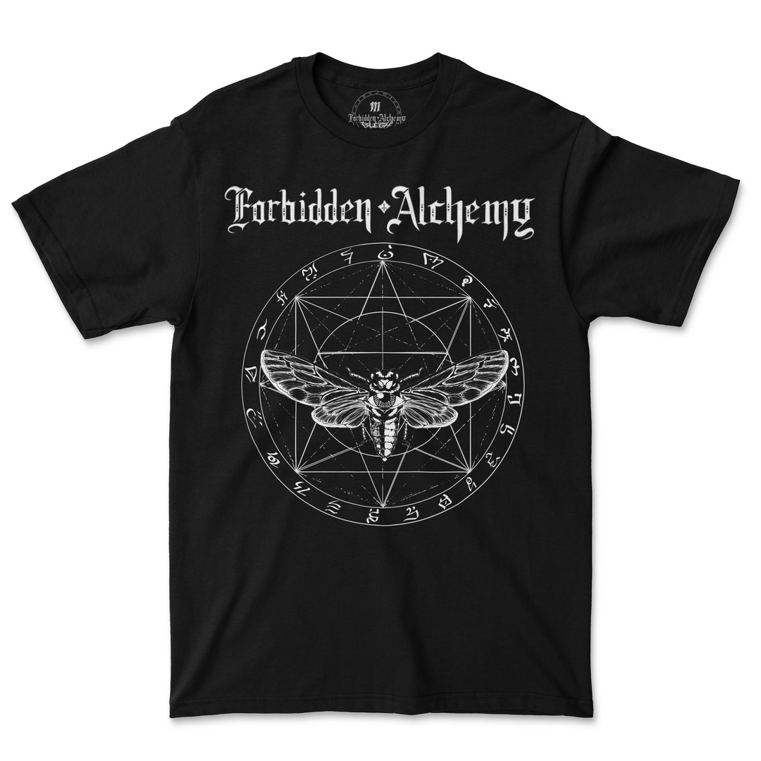 Shop Forbidden Alchemy’s men's T-shirts. Crafted from 100% cotton, featuring vibrant direct-to-garment prints and bold metalcore style. Tagged: MEN'S TEES.T-Shirtsforbidden alchemyMEN'S TEES