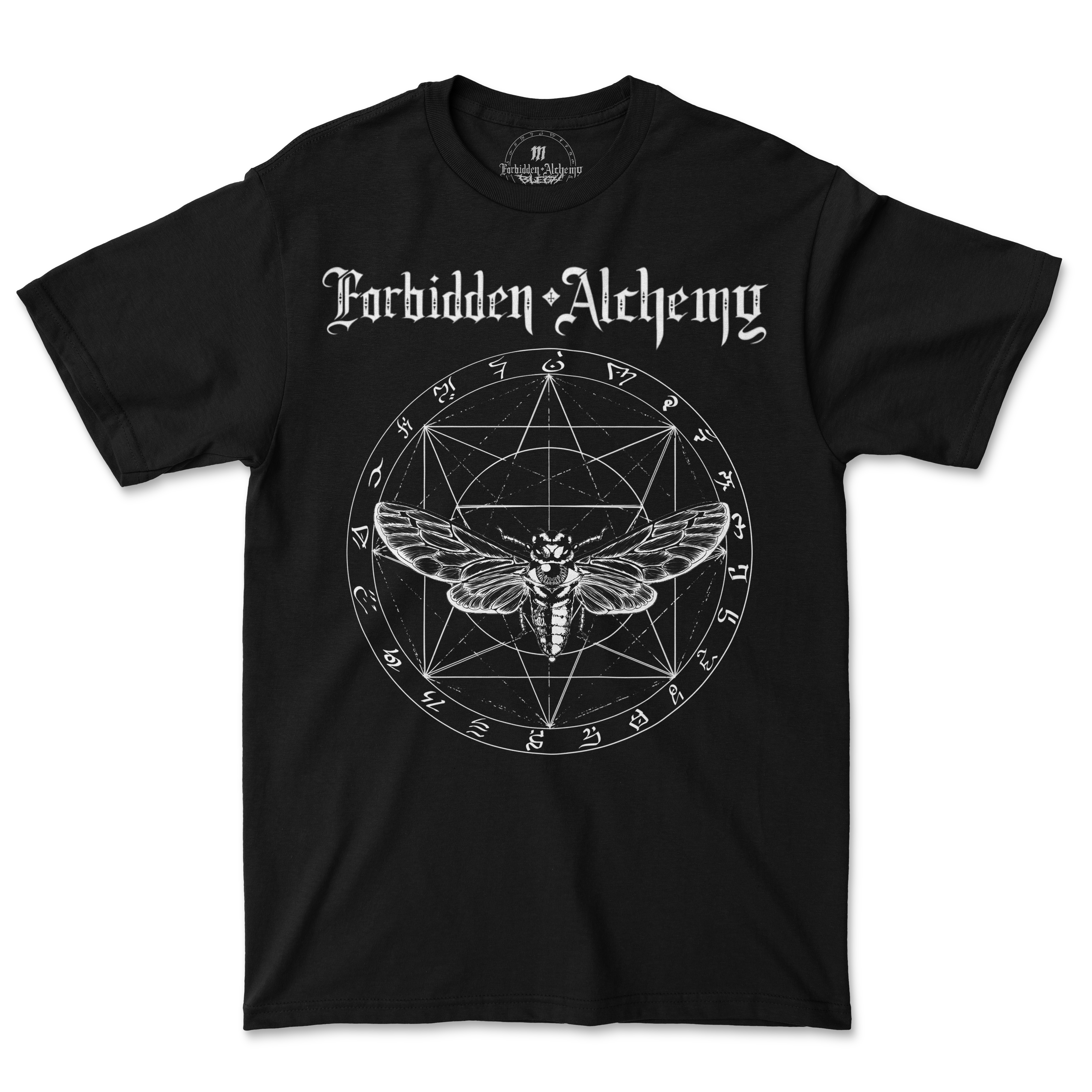 Shop Forbidden Alchemy’s men's T-shirts. Crafted from 100% cotton, featuring vibrant direct-to-garment prints and bold metalcore style. Tagged: MEN'S TEES.T-Shirtsforbidden alchemyMEN'S TEES