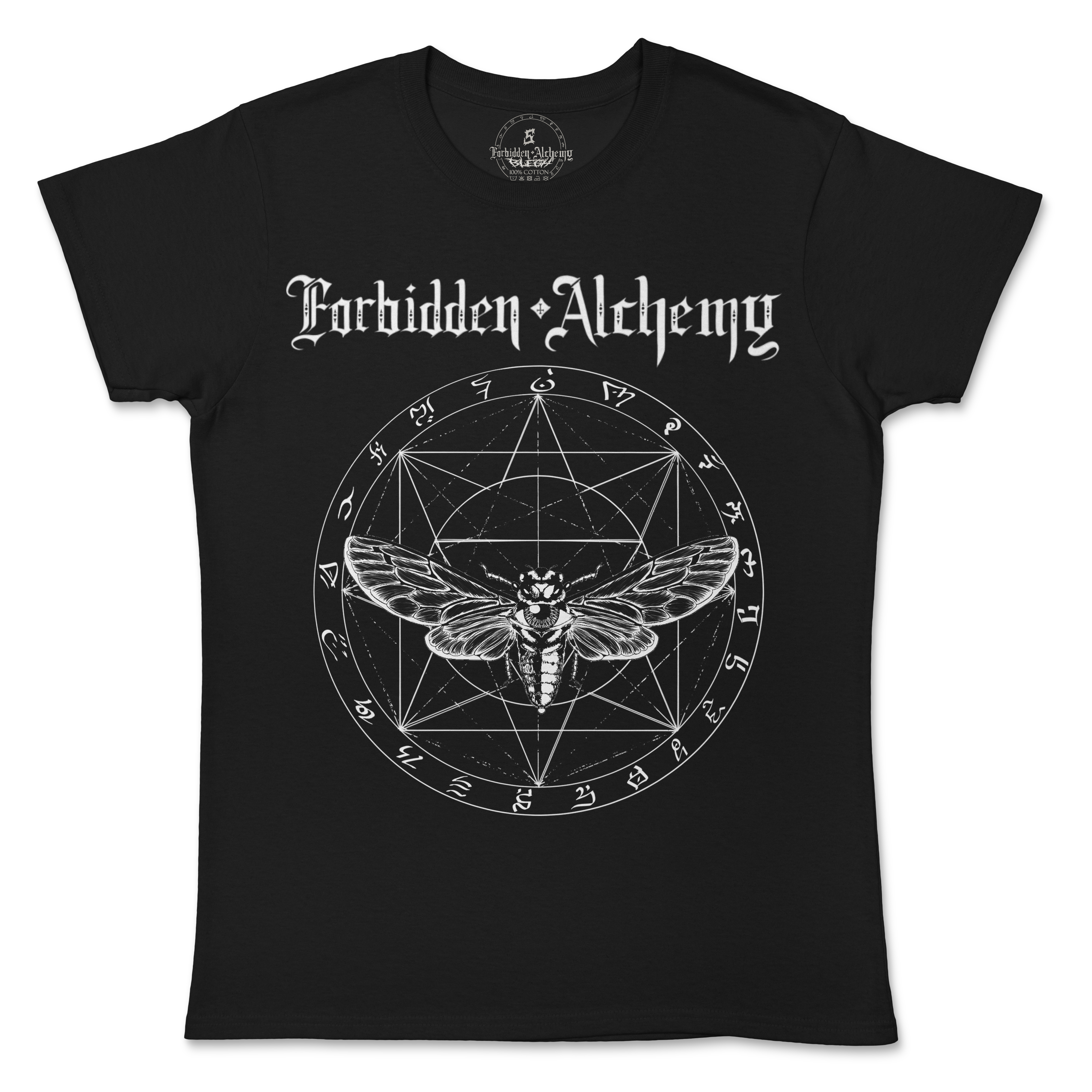 Shop Forbidden Alchemy’s women's T-shirts—100% cotton with vivid direct-to-garment (DTG) prints, inspired by authentic metalcore style. Tagged: WOMEN'S TEES.T-Shirtsforbidden alchemyWOMEN'S TEES