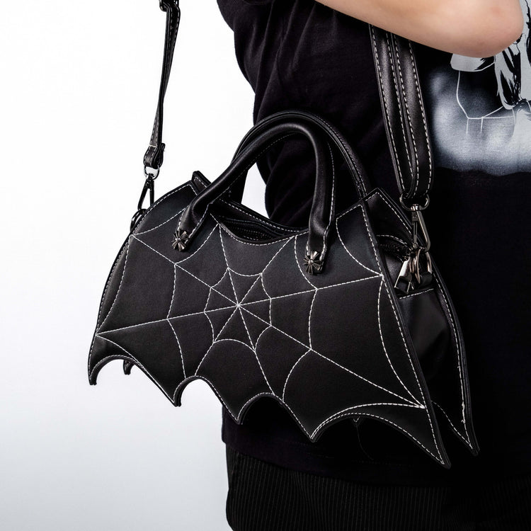 Shop Dark Web - Handbag from forbidden alchemy's vegan leather backpacks. Premium quality, cruelty-free, alternative style accessories. Tagged: bags.Handbagsforbidden alchemybags