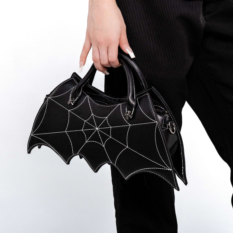 Shop Dark Web - Handbag from forbidden alchemy's vegan leather backpacks. Premium quality, cruelty-free, alternative style accessories. Tagged: bags.Handbagsforbidden alchemybags