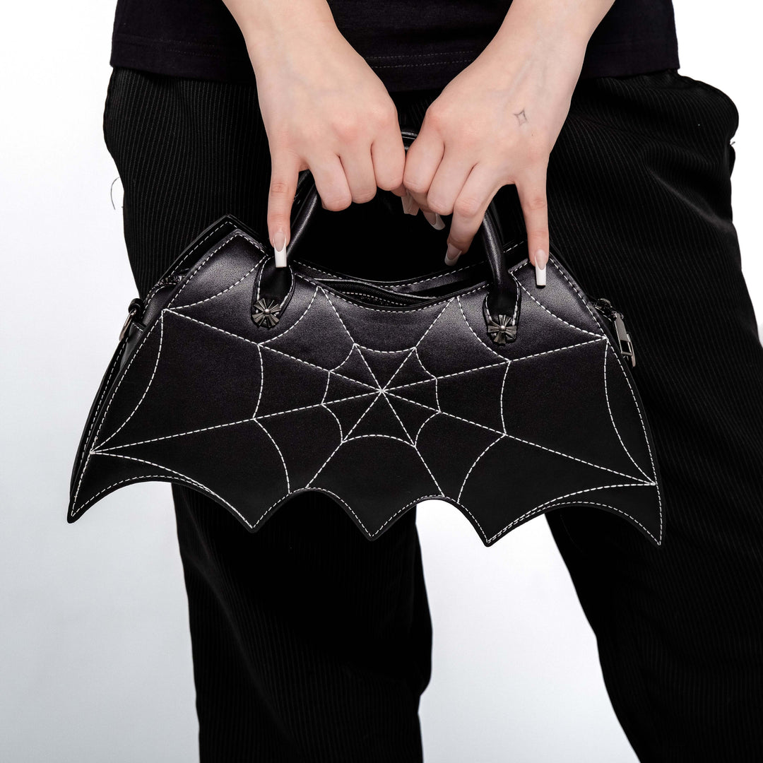 Shop Dark Web - Handbag from forbidden alchemy's vegan leather backpacks. Premium quality, cruelty-free, alternative style accessories. Tagged: bags.Handbagsforbidden alchemybags