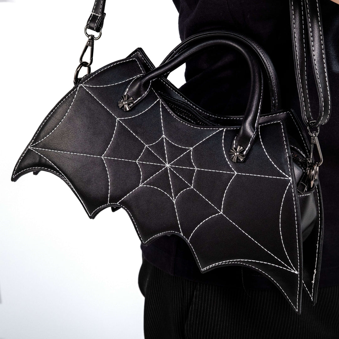 Shop Dark Web - Handbag from forbidden alchemy's vegan leather backpacks. Premium quality, cruelty-free, alternative style accessories. Tagged: bags.Handbagsforbidden alchemybags