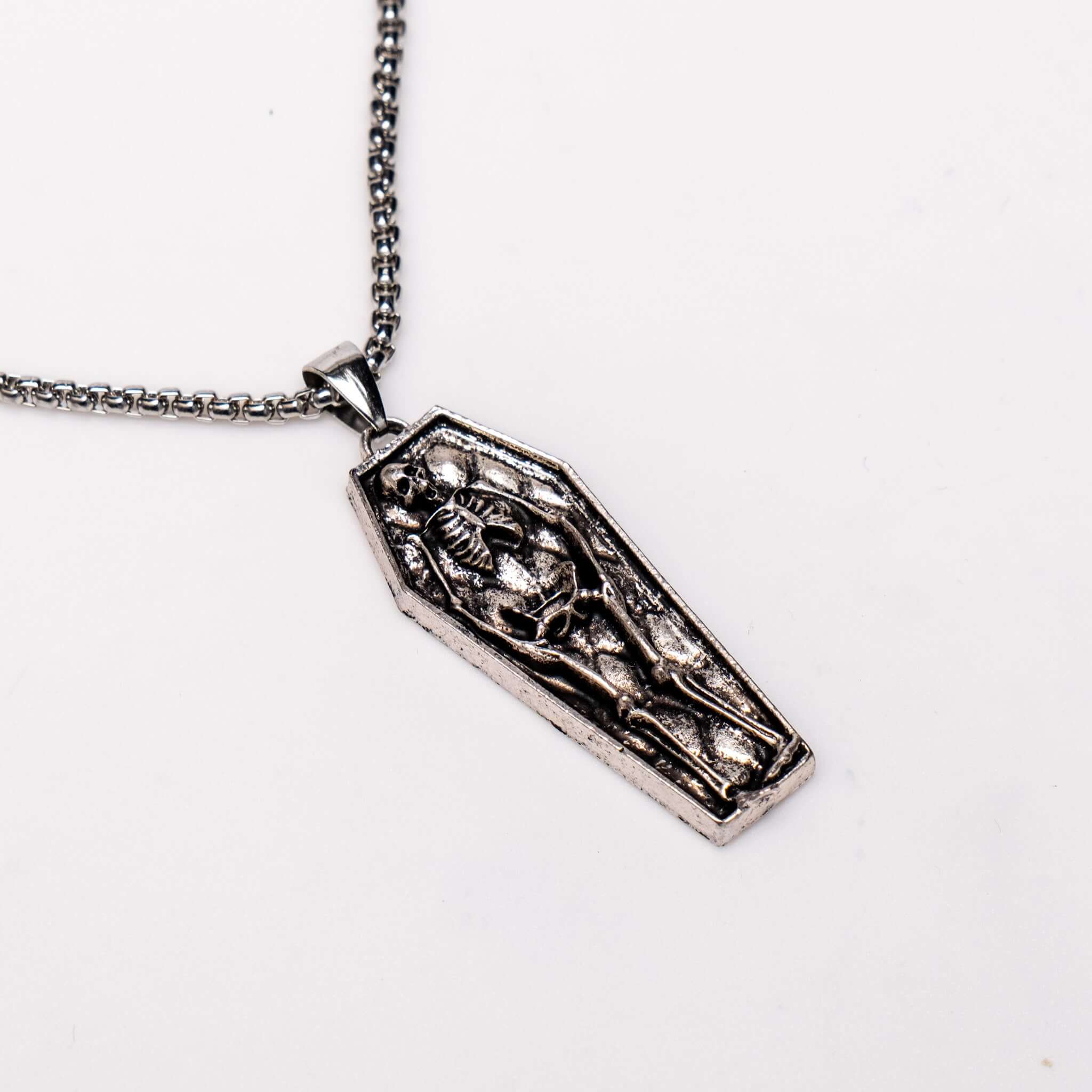 Shop Death - Necklace from Forbidden Alchemy’s collection. Crafted from premium alloy zinc, each piece showcases detailed. Tagged: Necklaces.Necklacesforbidden alchemyNecklaces