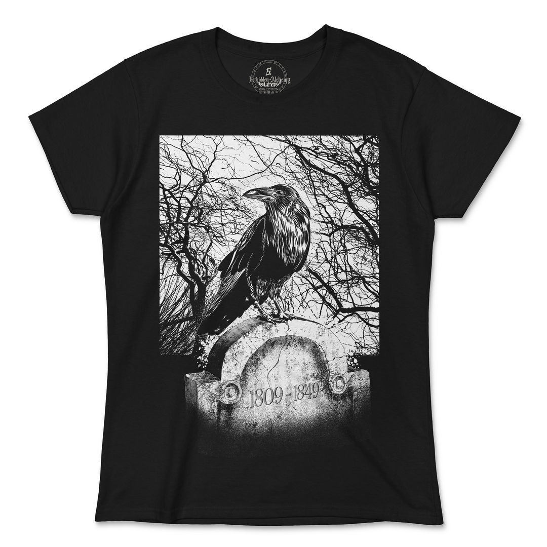 Buy Death of the Poet from forbidden alchemy's women's T-Shirts. 100% cotton, direct-to-garment prints, authentic alternative apparel. Tagged: WOMEN'S TEES.T-Shirtsforbidden alchemyWOMEN'S TEES