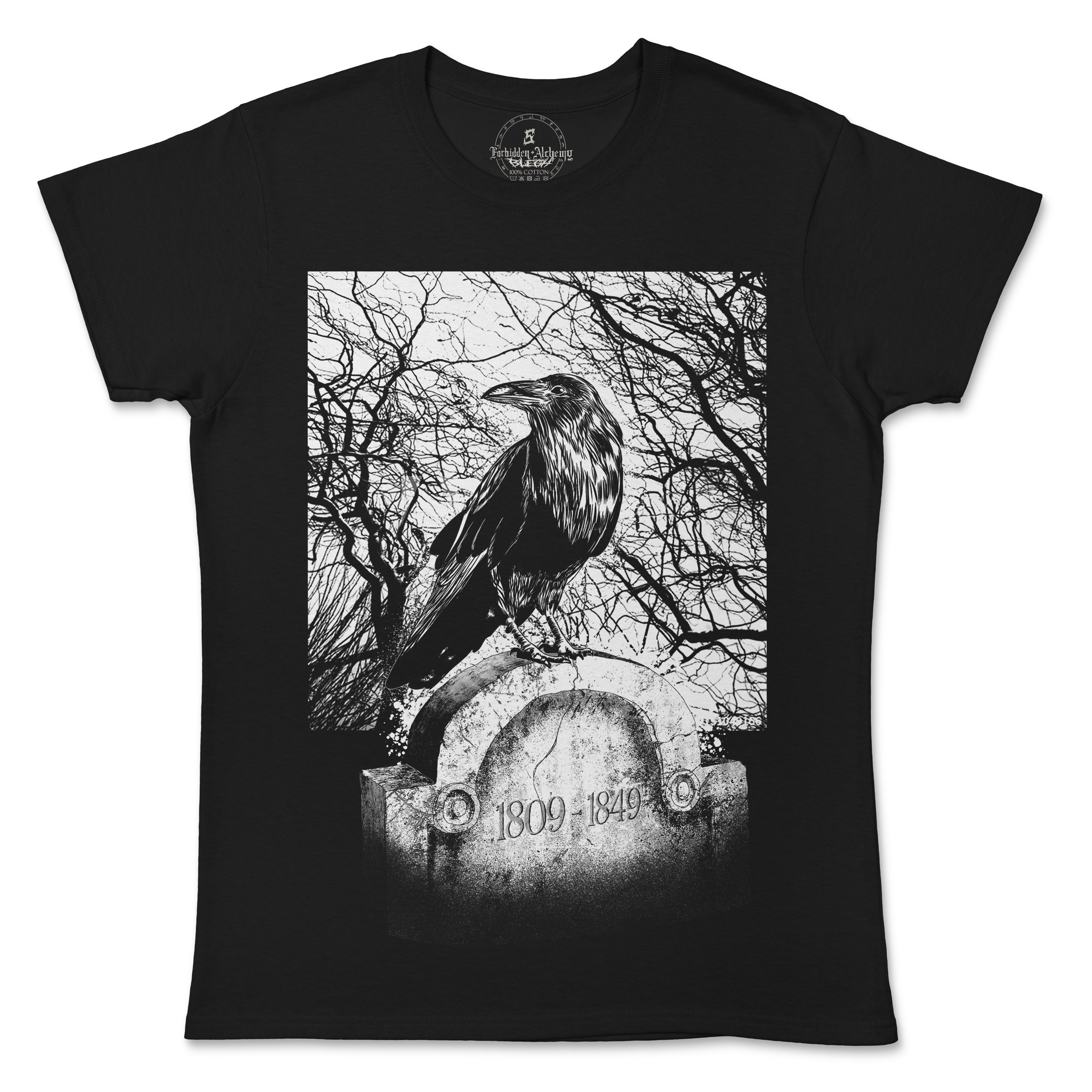 Buy Death of the Poet from forbidden alchemy's women's T-Shirts. 100% cotton, direct-to-garment prints, authentic alternative apparel. Tagged: WOMEN'S TEES.T-Shirtsforbidden alchemyWOMEN'S TEES