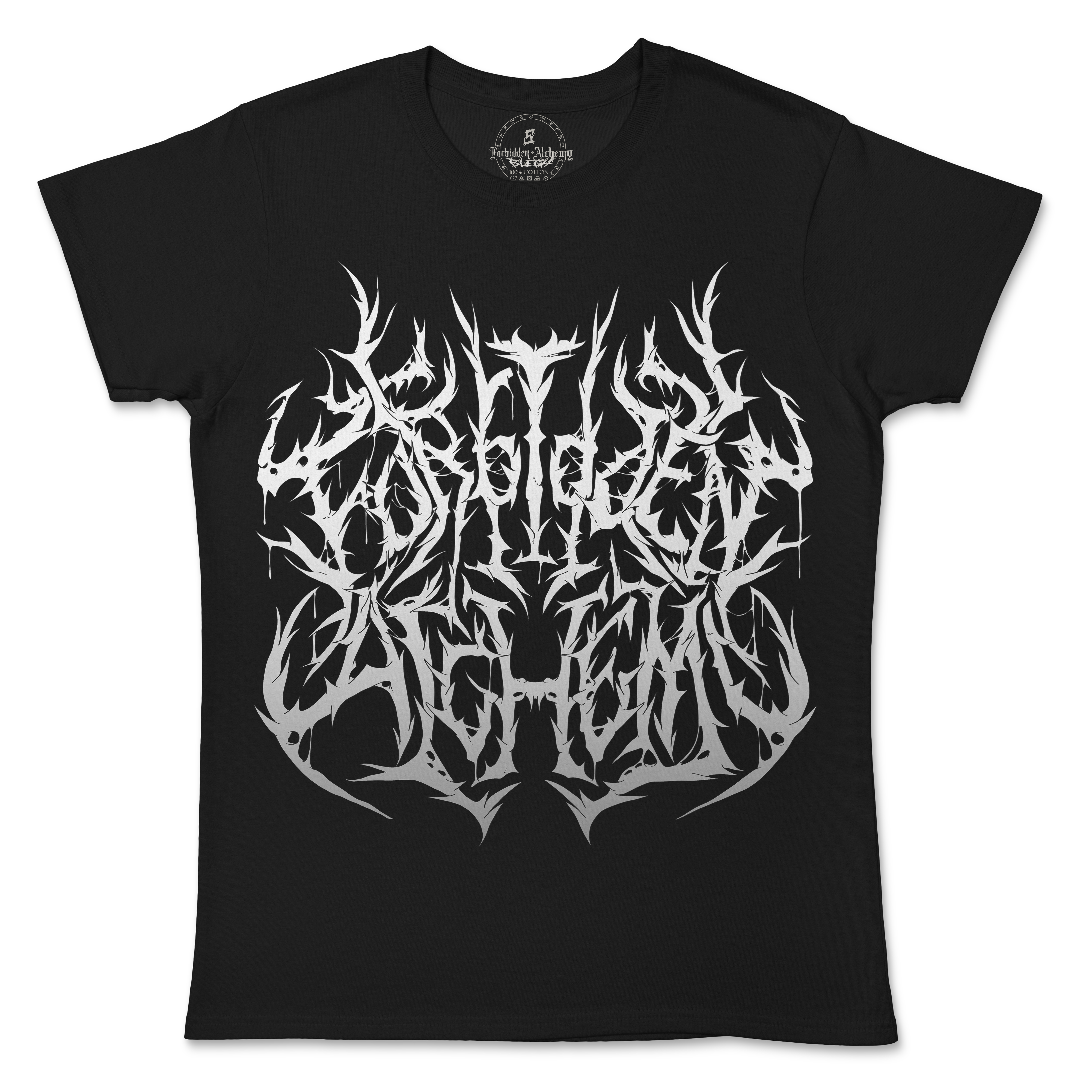 Buy F.A Black Metal from forbidden alchemy's women's T-Shirts. 100% cotton, direct-to-garment prints, authentic alternative apparel. Tagged: WOMEN'S TEES.T-Shirtsforbidden alchemyWOMEN'S TEES