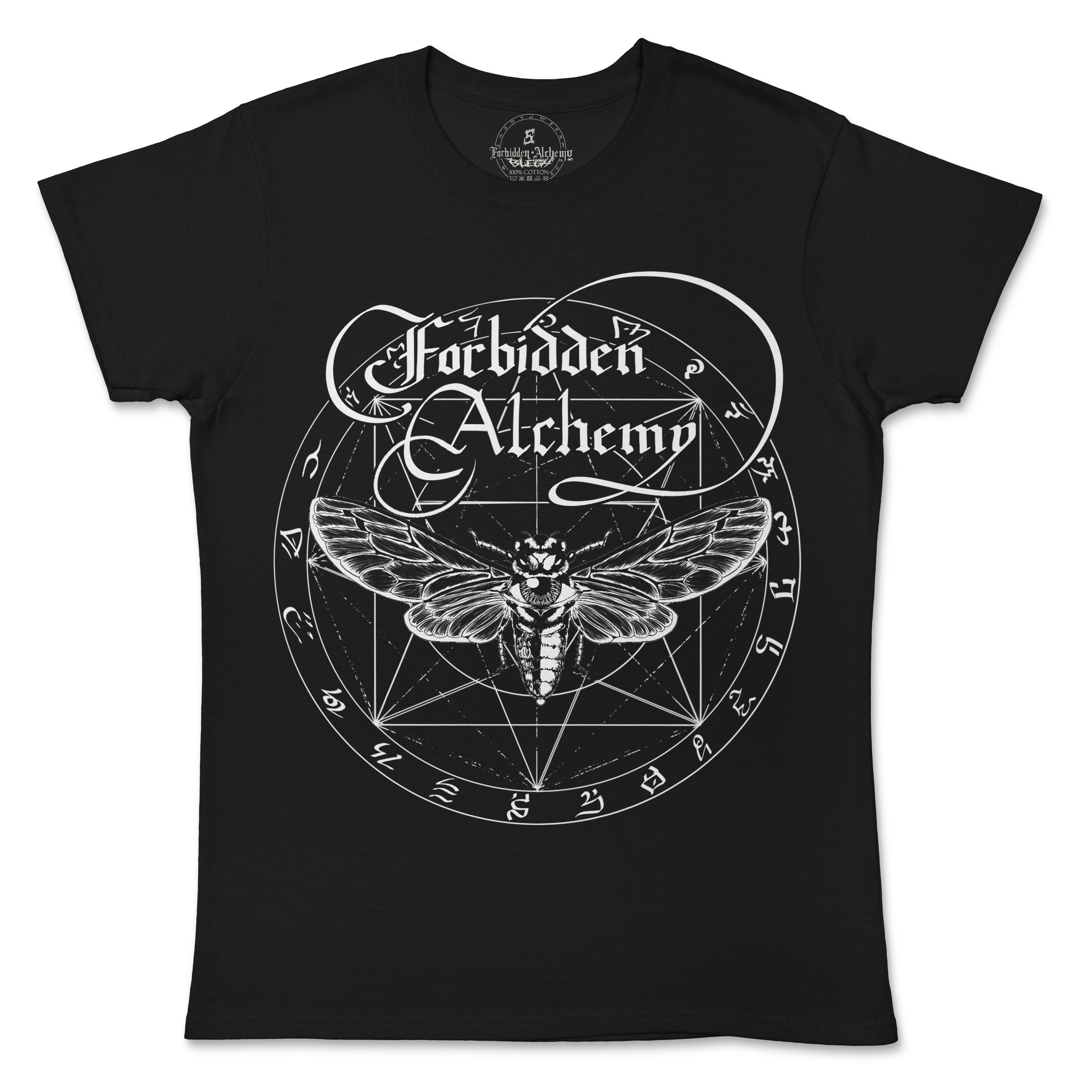 Shop Forbidden Alchemy’s women's T-shirts—100% cotton with vivid direct-to-garment (DTG) prints, inspired by authentic metalcore style. Tagged: WOMEN'S TEES.T-Shirtsforbidden alchemyWOMEN'S TEES
