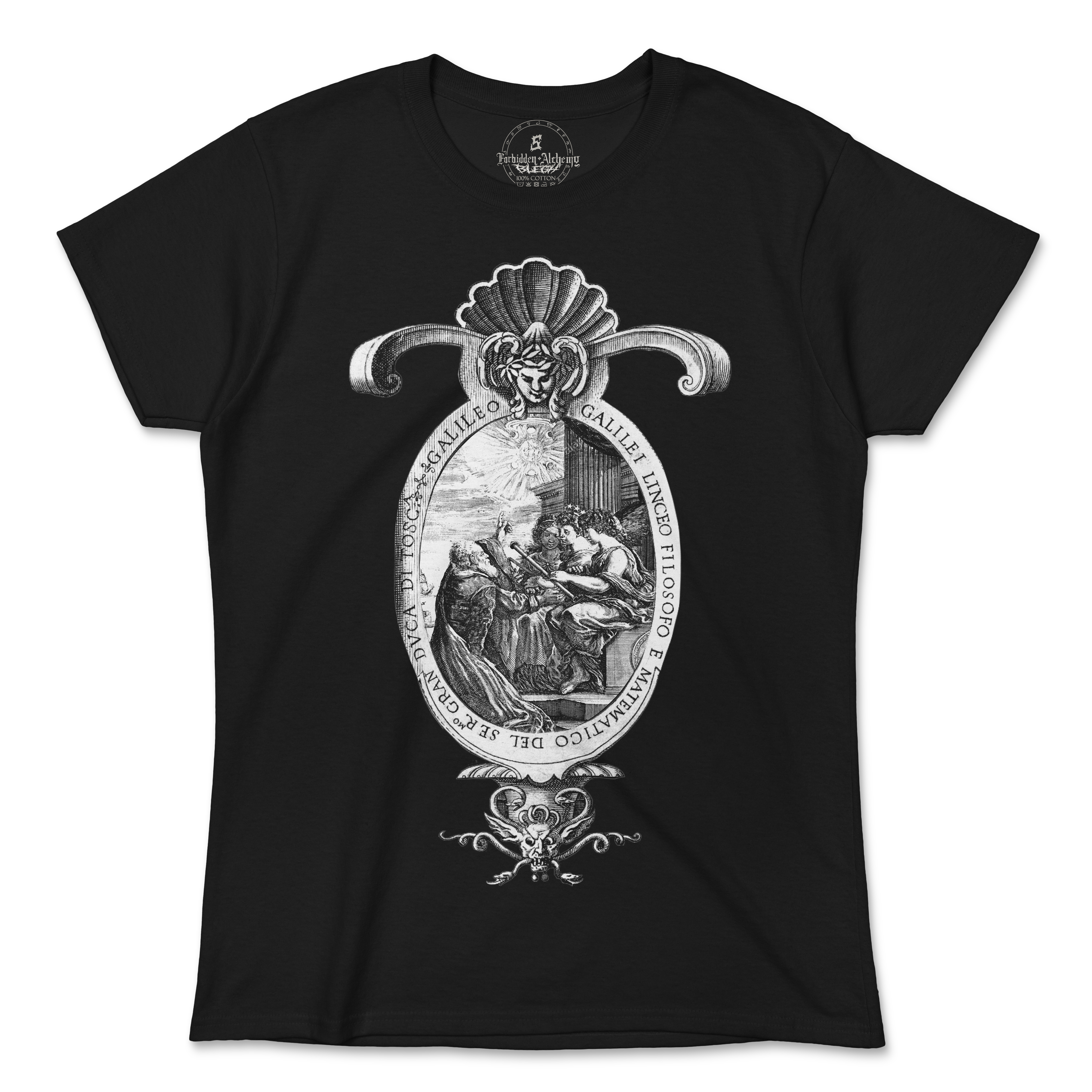 Shop Forbidden Alchemy’s women's T-shirts—100% cotton with vivid direct-to-garment (DTG) prints, inspired by authentic metalcore style. Tagged: WOMEN'S TEES.T-Shirtsforbidden alchemyWOMEN'S TEES