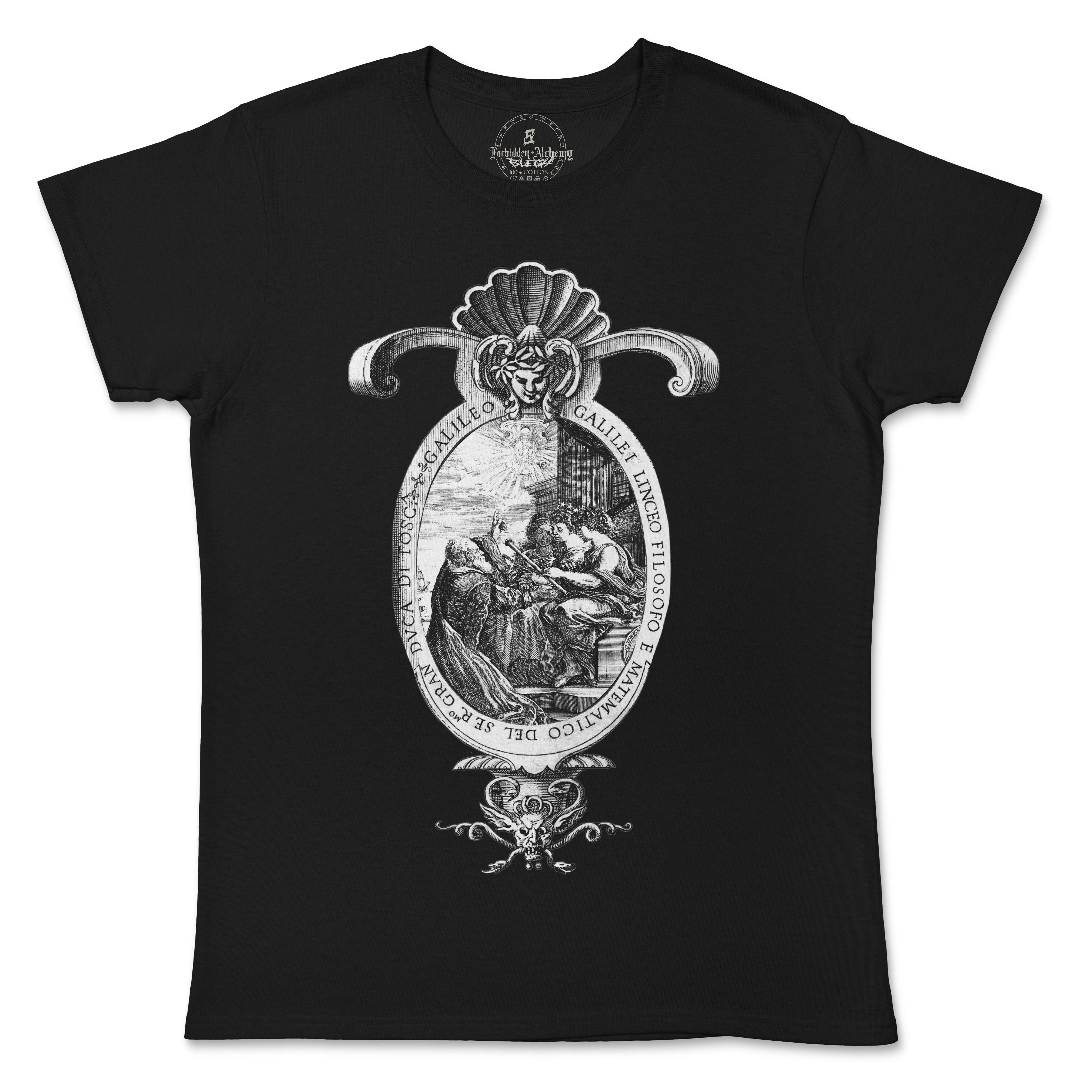 Shop Forbidden Alchemy’s women's T-shirts—100% cotton with vivid direct-to-garment (DTG) prints, inspired by authentic metalcore style. Tagged: WOMEN'S TEES.T-Shirtsforbidden alchemyWOMEN'S TEES