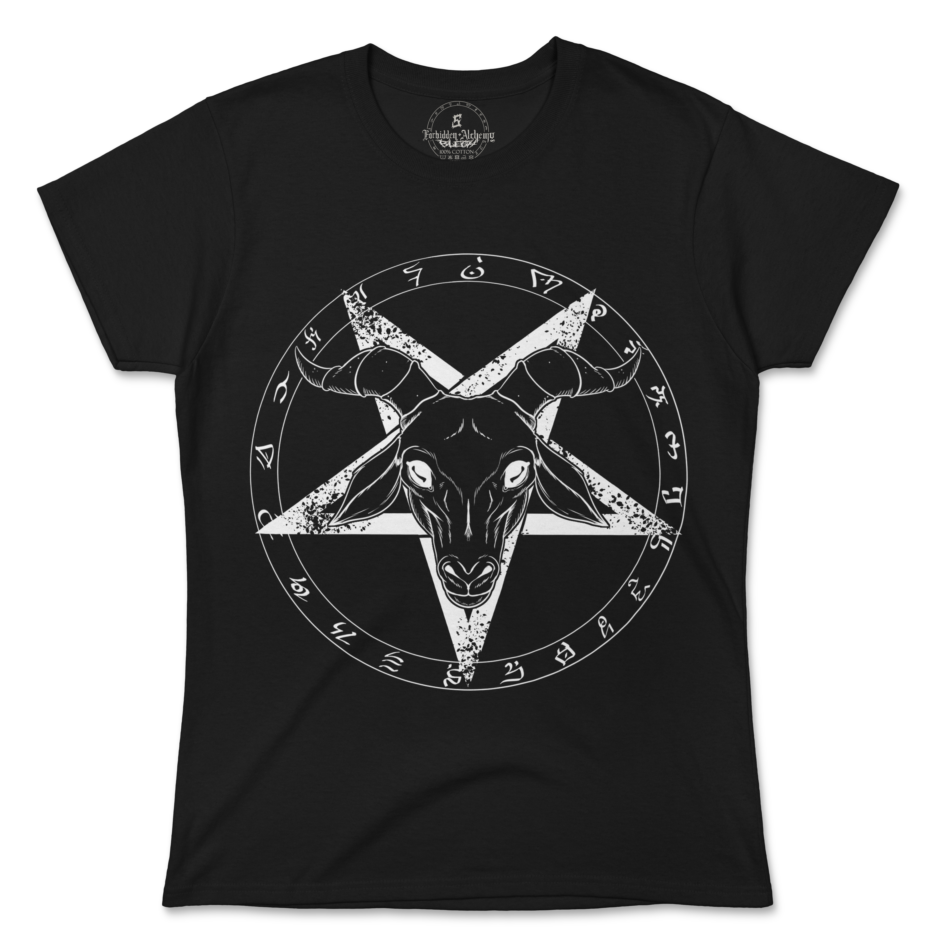 Shop Forbidden Alchemy’s women's T-shirts—100% cotton with vivid direct-to-garment (DTG) prints, inspired by authentic metalcore style. Tagged: WOMEN'S TEES.T-Shirtsforbidden alchemyWOMEN'S TEES