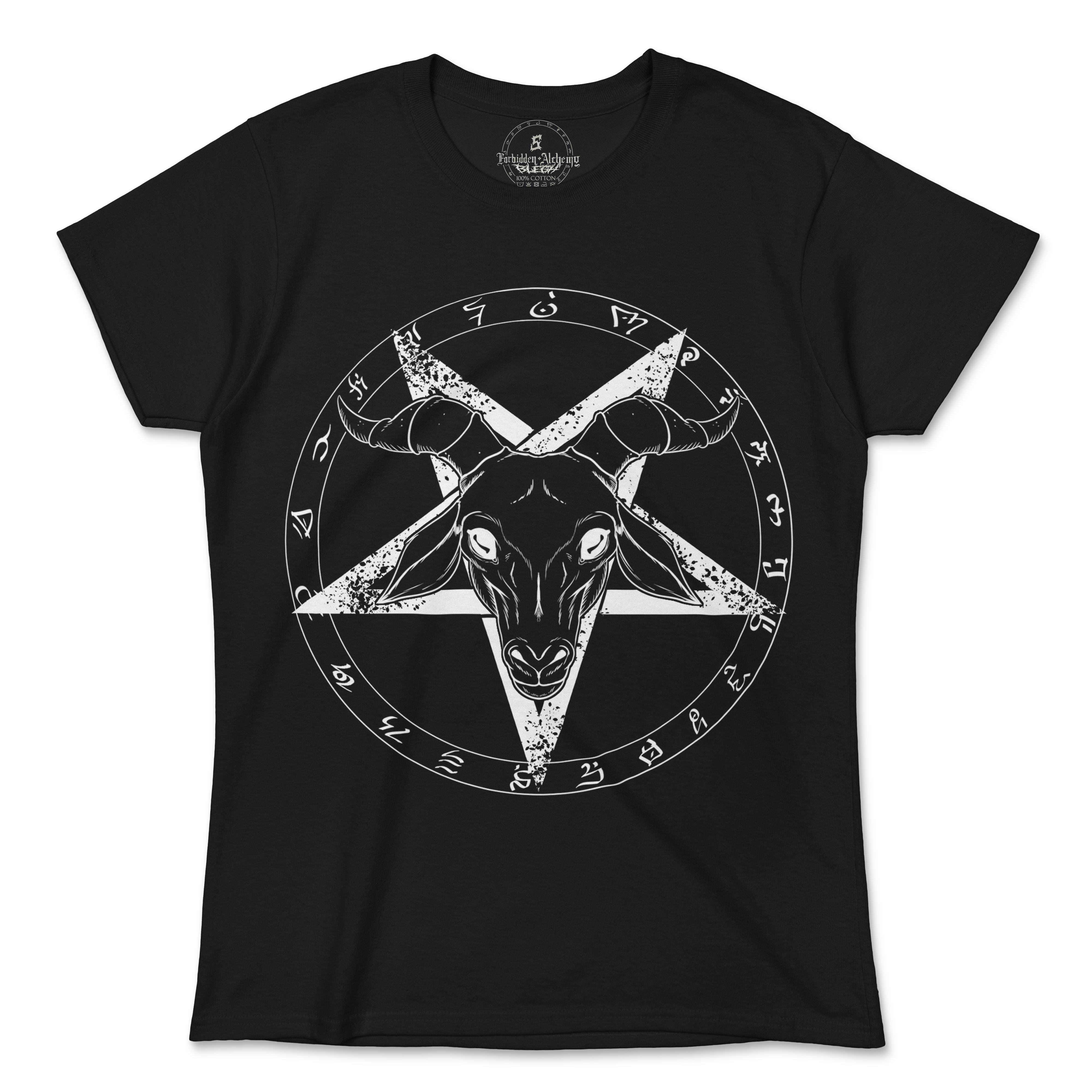 Shop Forbidden Alchemy’s women's T-shirts—100% cotton with vivid direct-to-garment (DTG) prints, inspired by authentic metalcore style. Tagged: WOMEN'S TEES.T-Shirtsforbidden alchemyWOMEN'S TEES