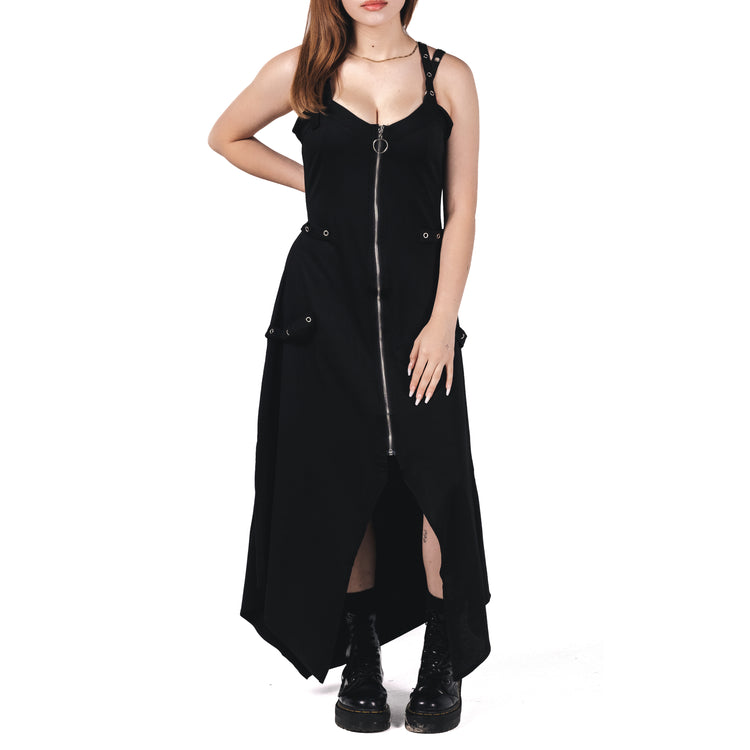 Shop the Jezebel Dress from Forbidden Alchemy’s women's slim fit dresses, featuring premium fabrics and authentic gothic aesthetics. Tagged: DRESSES.Clothingforbidden alchemyDRESSES