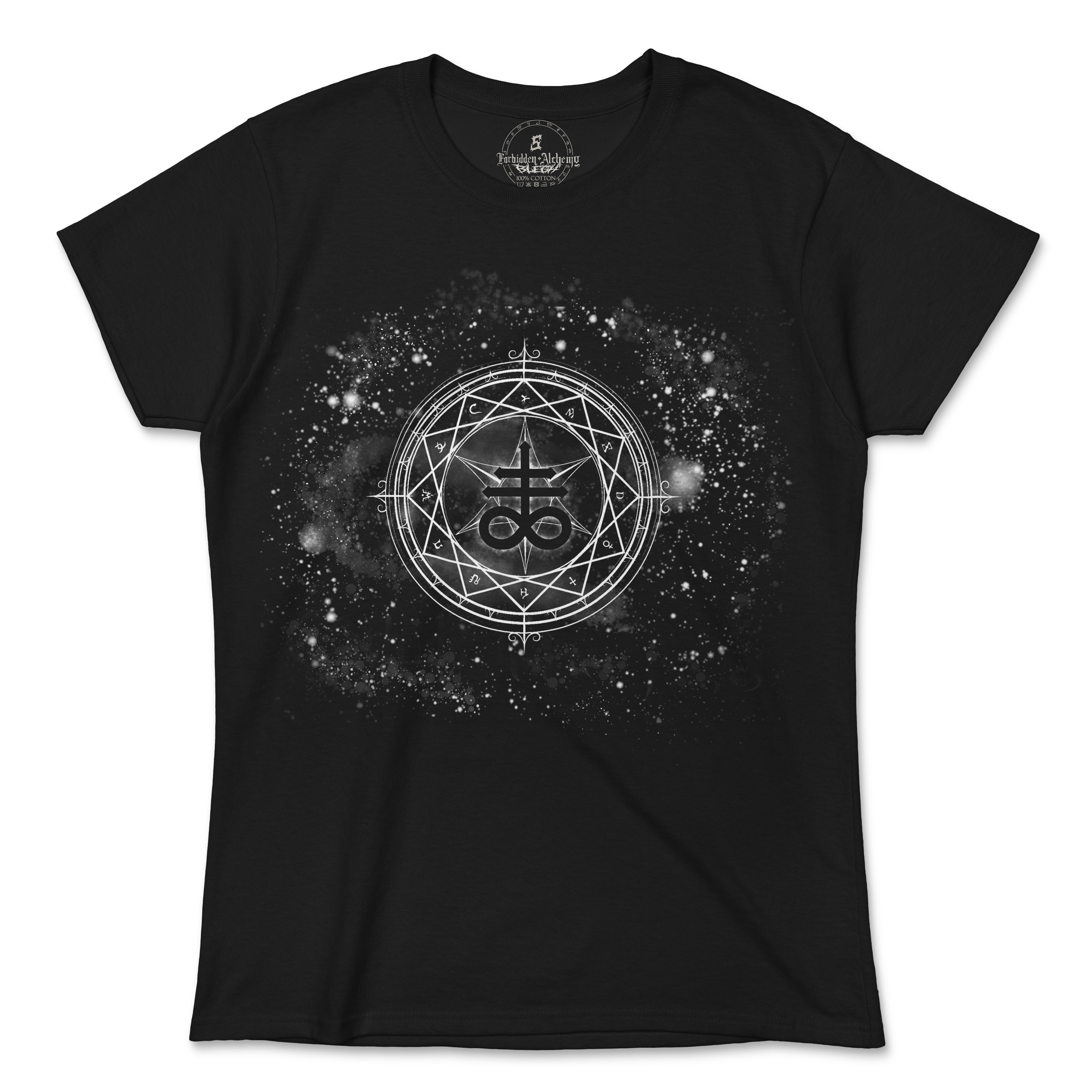 Shop Forbidden Alchemy’s women's T-shirts—100% cotton with vivid direct-to-garment (DTG) prints, inspired by authentic metalcore style. Tagged: WOMEN'S TEES.T-Shirtsforbidden alchemyWOMEN'S TEES