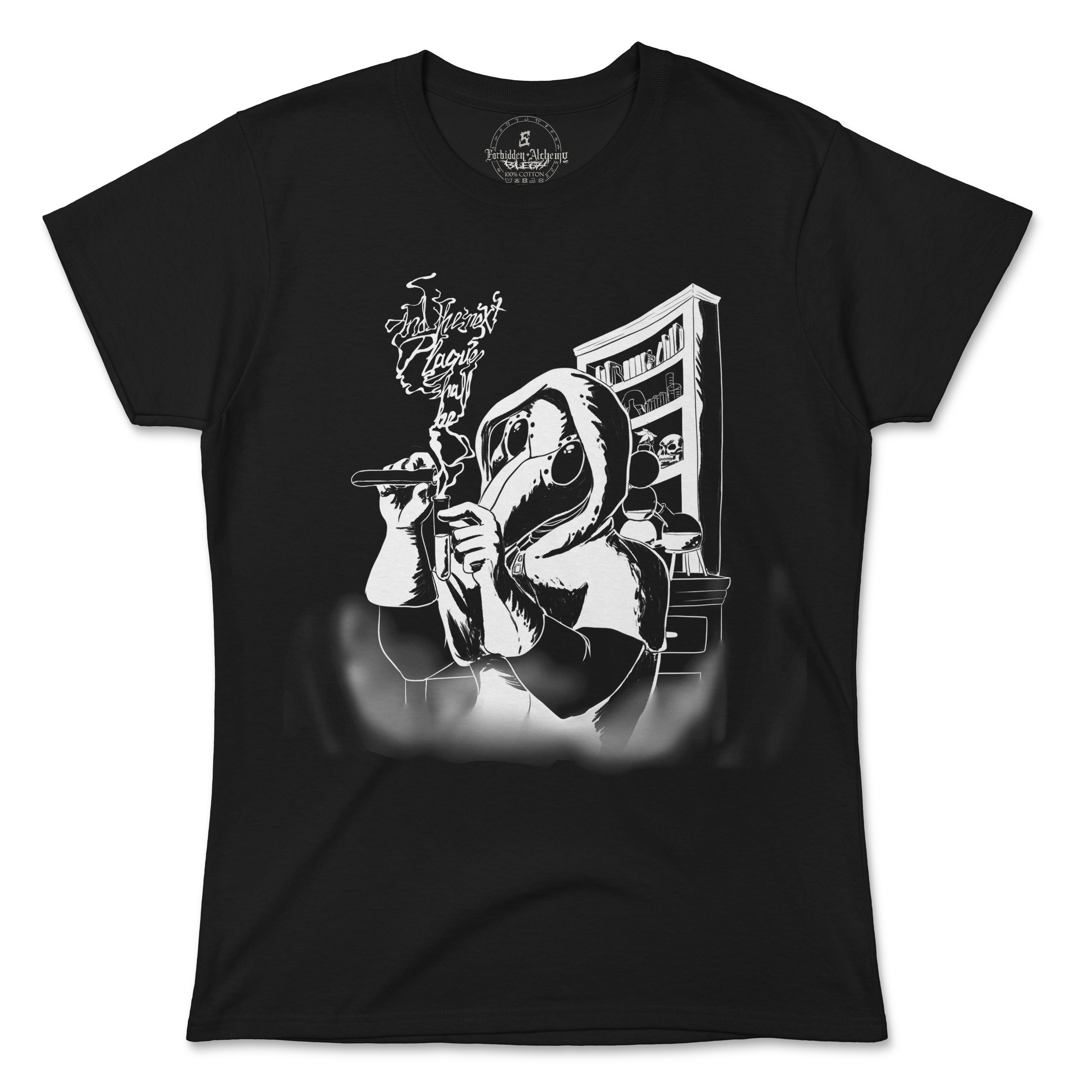 Shop Forbidden Alchemy’s women's T-shirts—100% cotton with vivid direct-to-garment (DTG) prints, inspired by authentic metalcore style. Tagged: WOMEN'S TEES.T-Shirtsforbidden alchemyWOMEN'S TEES