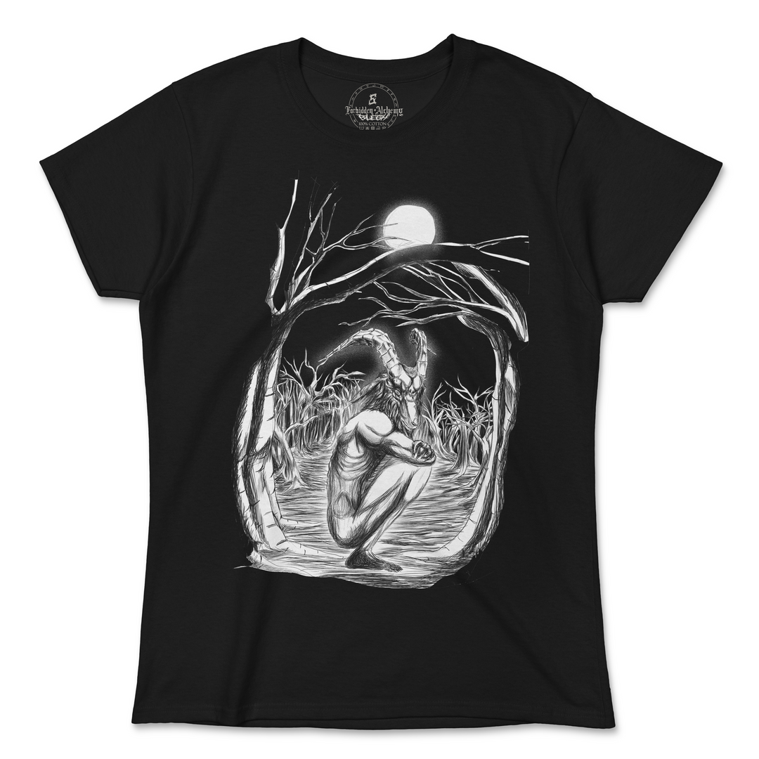Shop Forbidden Alchemy’s women's T-shirts—100% cotton with vivid direct-to-garment (DTG) prints, inspired by authentic metalcore style. Tagged: WOMEN'S TEES.T-Shirtsforbidden alchemyWOMEN'S TEES