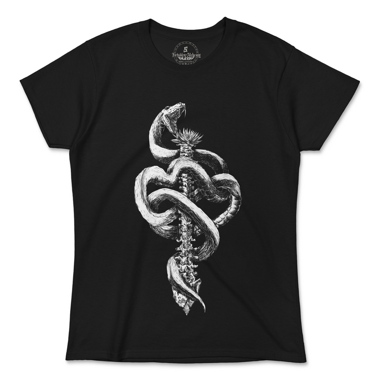 Shop Forbidden Alchemy’s women's T-shirts—100% cotton with vivid direct-to-garment (DTG) prints, inspired by authentic metalcore style. Tagged: WOMEN'S TEES.T-Shirtsforbidden alchemyWOMEN'S TEES