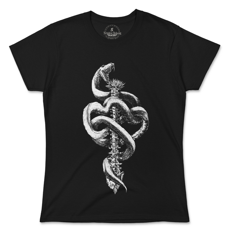 Shop Forbidden Alchemy’s women's T-shirts—100% cotton with vivid direct-to-garment (DTG) prints, inspired by authentic metalcore style. Tagged: WOMEN'S TEES.T-Shirtsforbidden alchemyWOMEN'S TEES