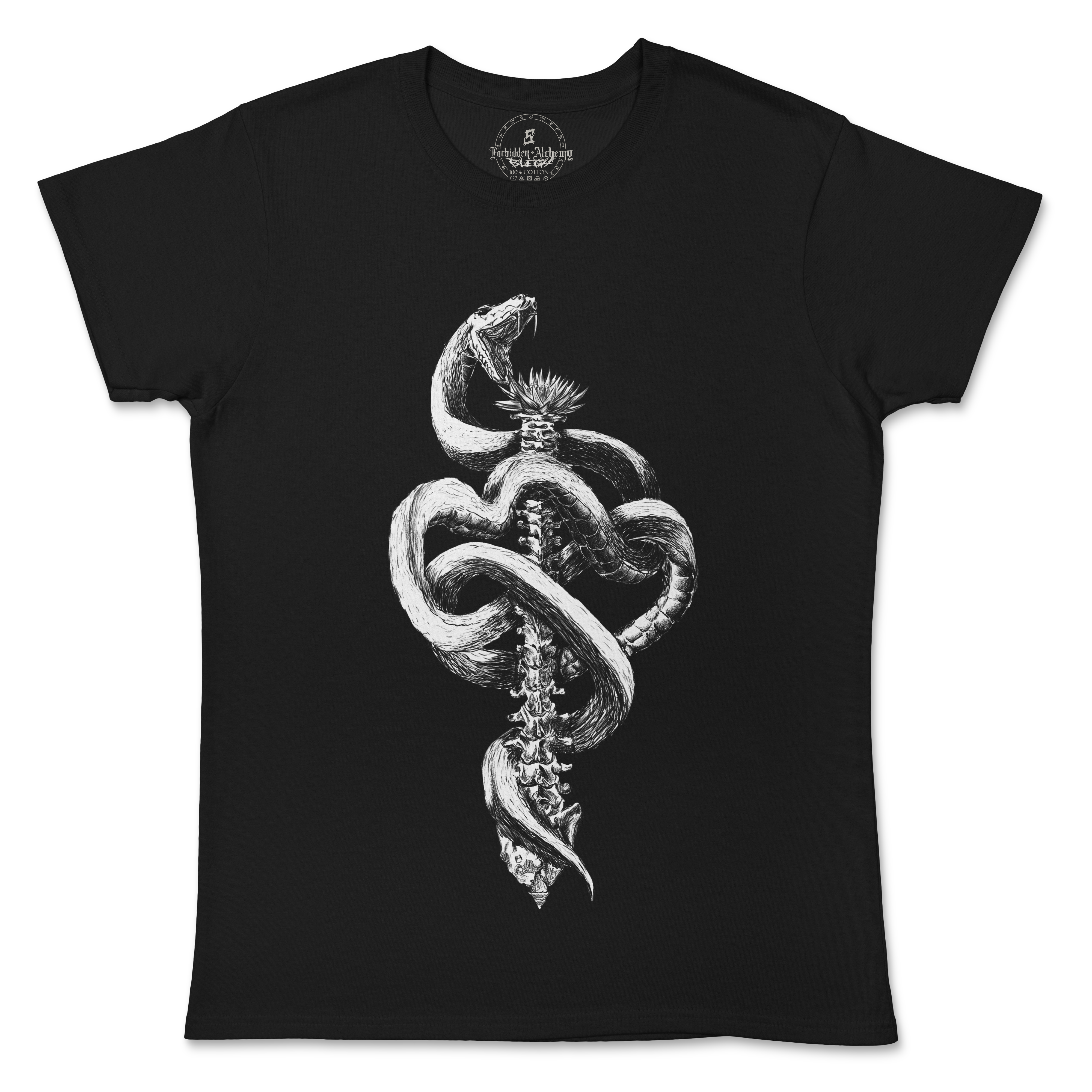 Shop Forbidden Alchemy’s women's T-shirts—100% cotton with vivid direct-to-garment (DTG) prints, inspired by authentic metalcore style. Tagged: WOMEN'S TEES.T-Shirtsforbidden alchemyWOMEN'S TEES