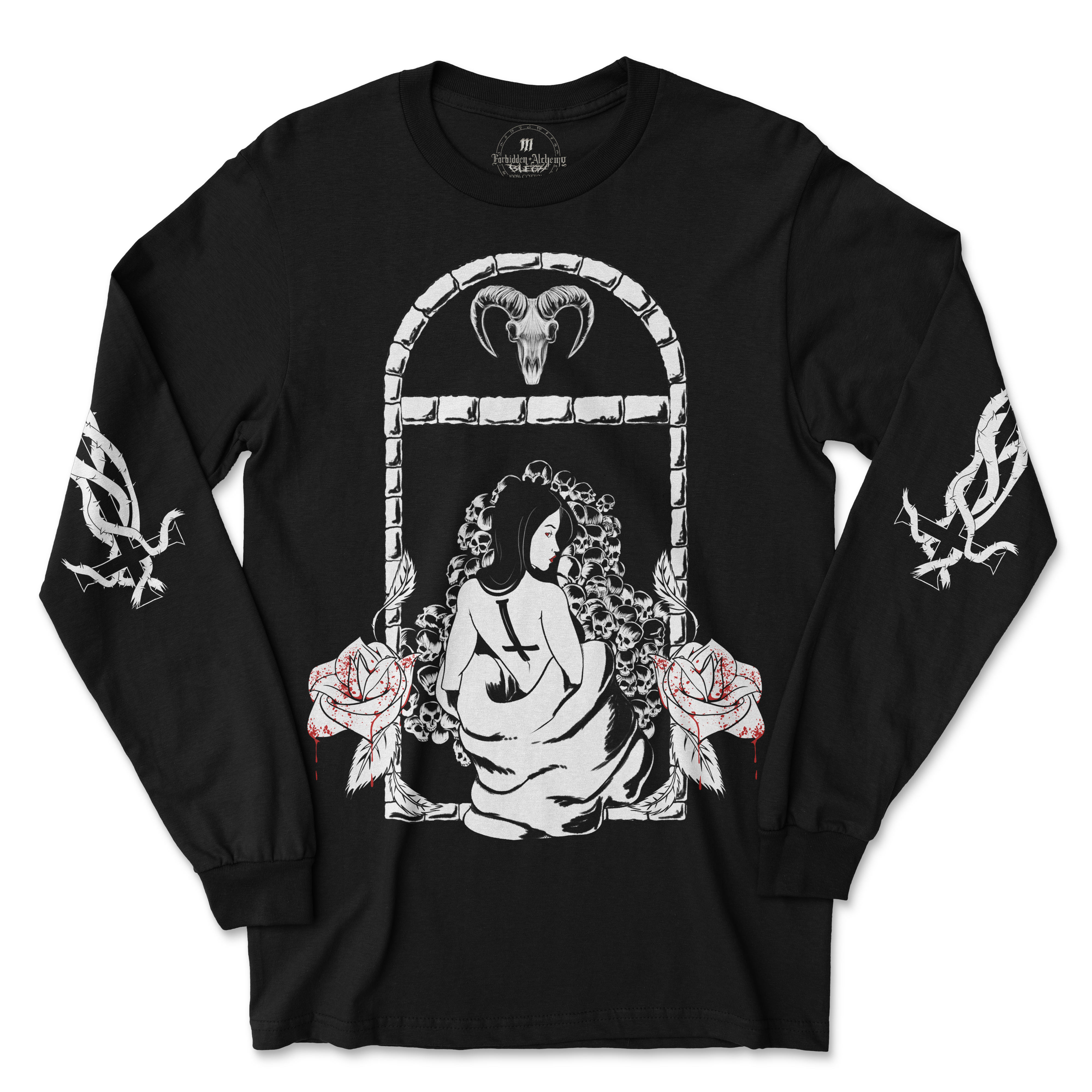 Shop Long Sleeve from forbidden alchemy's 100% cotton unisex long sleeve shirts. Lightweight comfort, bold designs, alternative apparel. Tagged: LONG SLEEVES.T-Shirtsforbidden alchemyLONG SLEEVES