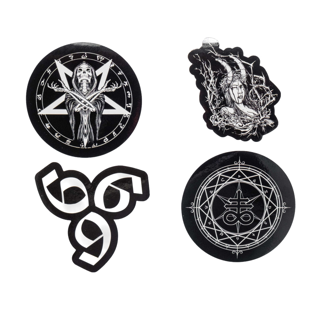 Shop Forbidden Alchemy’s sticker packs—premium, weather-resistant stickers with bold, metalcore-inspired designs to personalize your gear.Decorative Stickersforbidden alchemySticker Pack