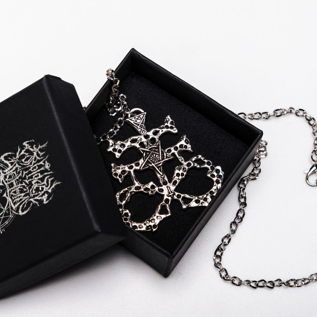 Shop Sulfur Skull Necklace from Forbidden Alchemy. Crafted from premium alloy zinc, each piece showcases detailed. Tagged: Necklaces.Necklacesforbidden alchemyNecklaces