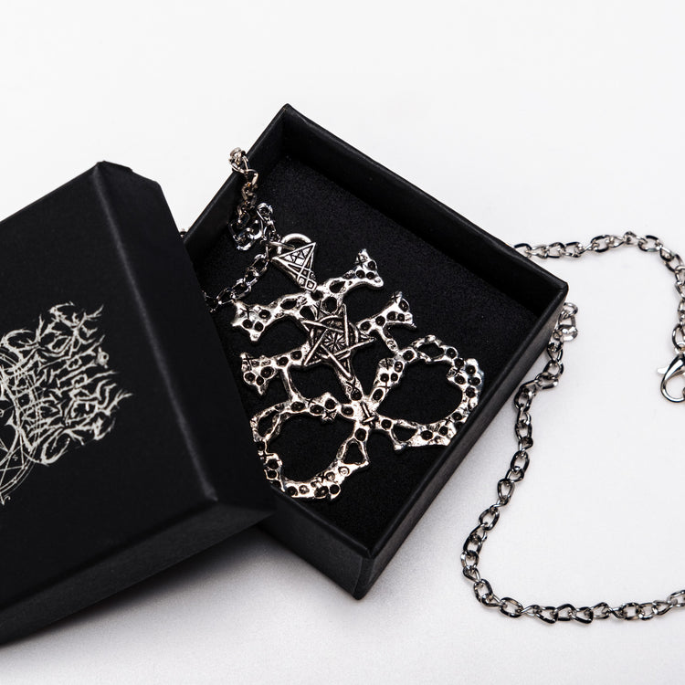 Shop Sulfur Skull Necklace from Forbidden Alchemy. Crafted from premium alloy zinc, each piece showcases detailed. Tagged: Necklaces.Necklacesforbidden alchemyNecklaces