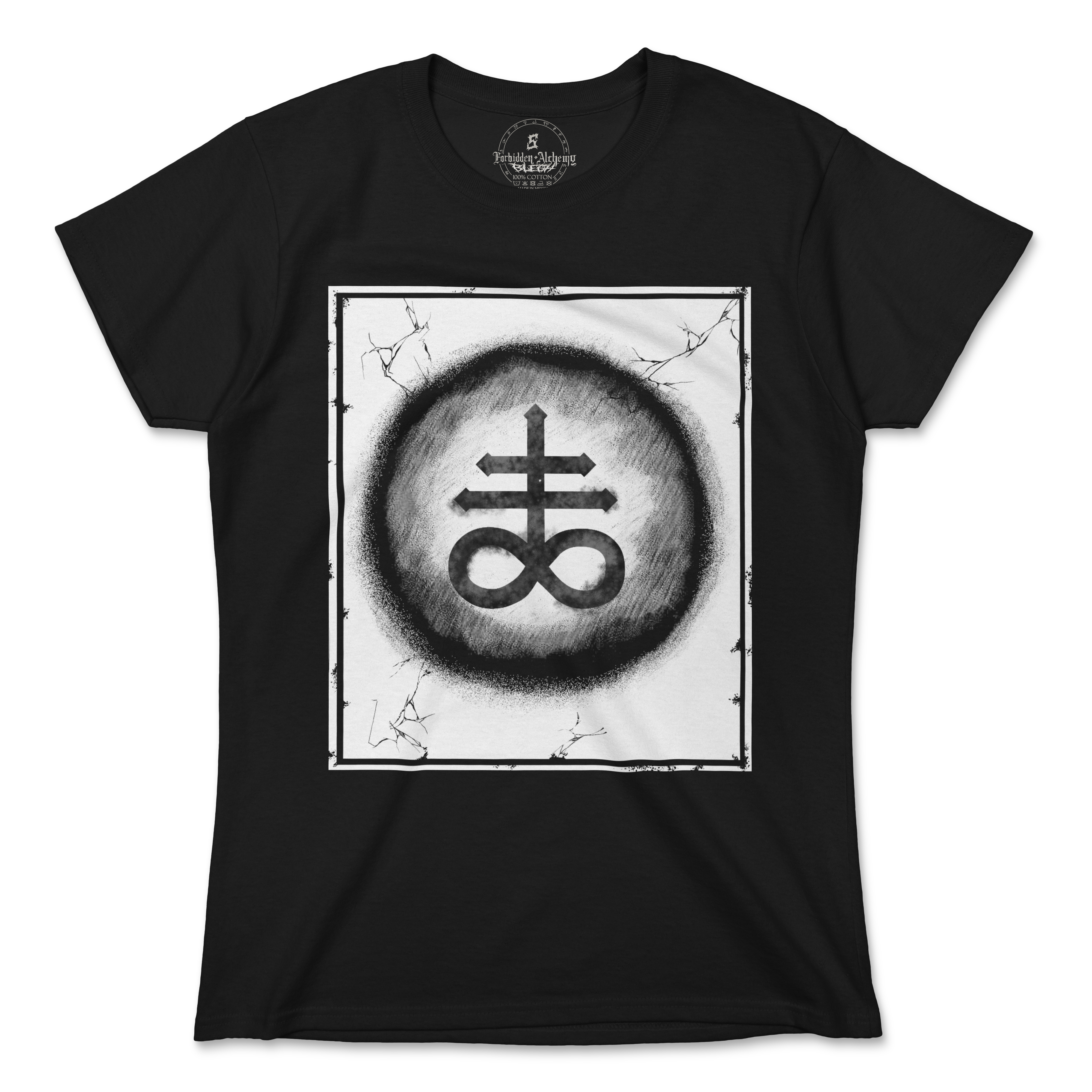 Shop Forbidden Alchemy’s women's T-shirts—100% cotton with vivid direct-to-garment (DTG) prints, inspired by authentic metalcore style. Tagged: WOMEN'S TEES.T-Shirtsforbidden alchemyWOMEN'S TEES
