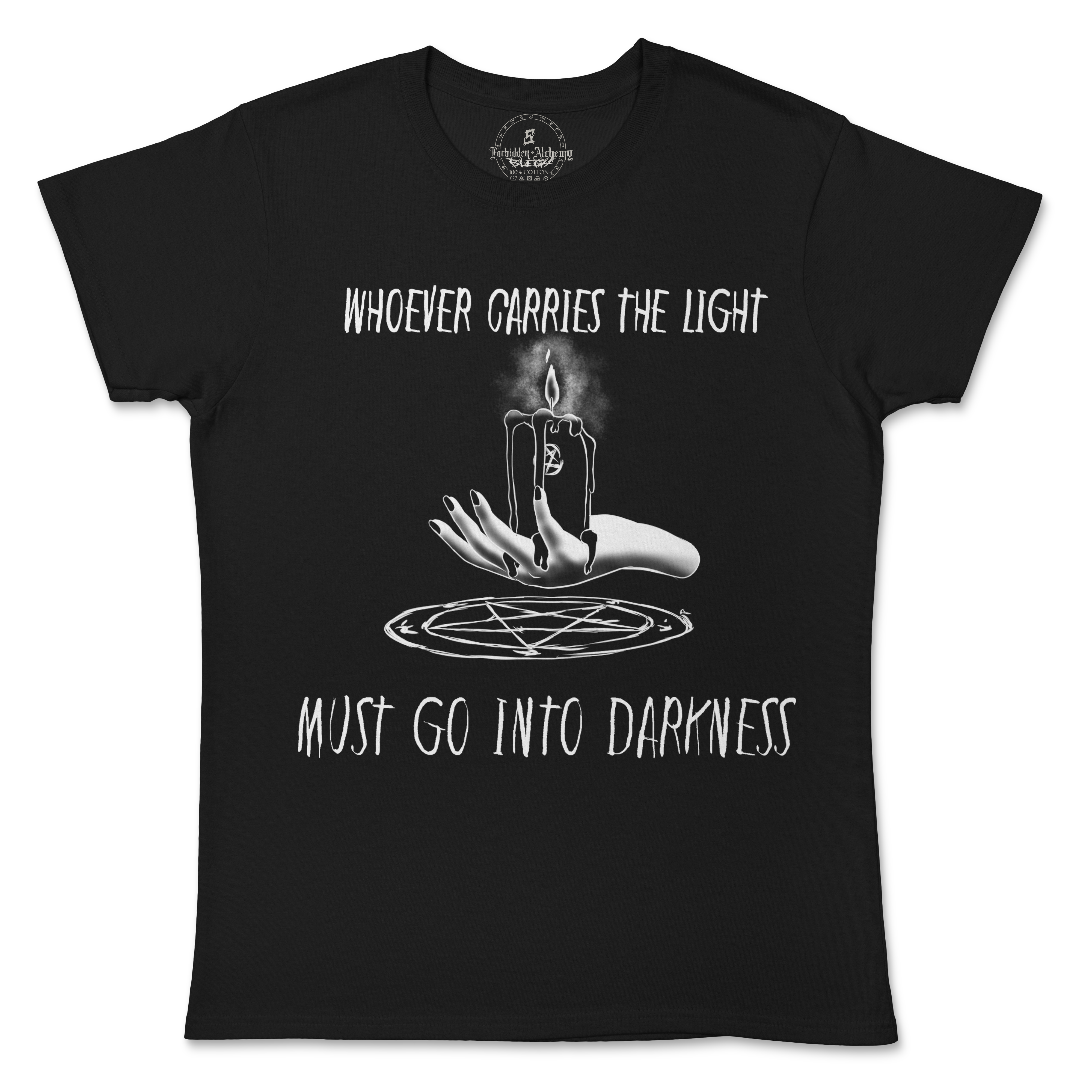 Shop Forbidden Alchemy’s women's T-shirts—100% cotton with vivid direct-to-garment (DTG) prints, inspired by authentic metalcore style. Tagged: WOMEN'S TEES.T-Shirtsforbidden alchemyWOMEN'S TEES