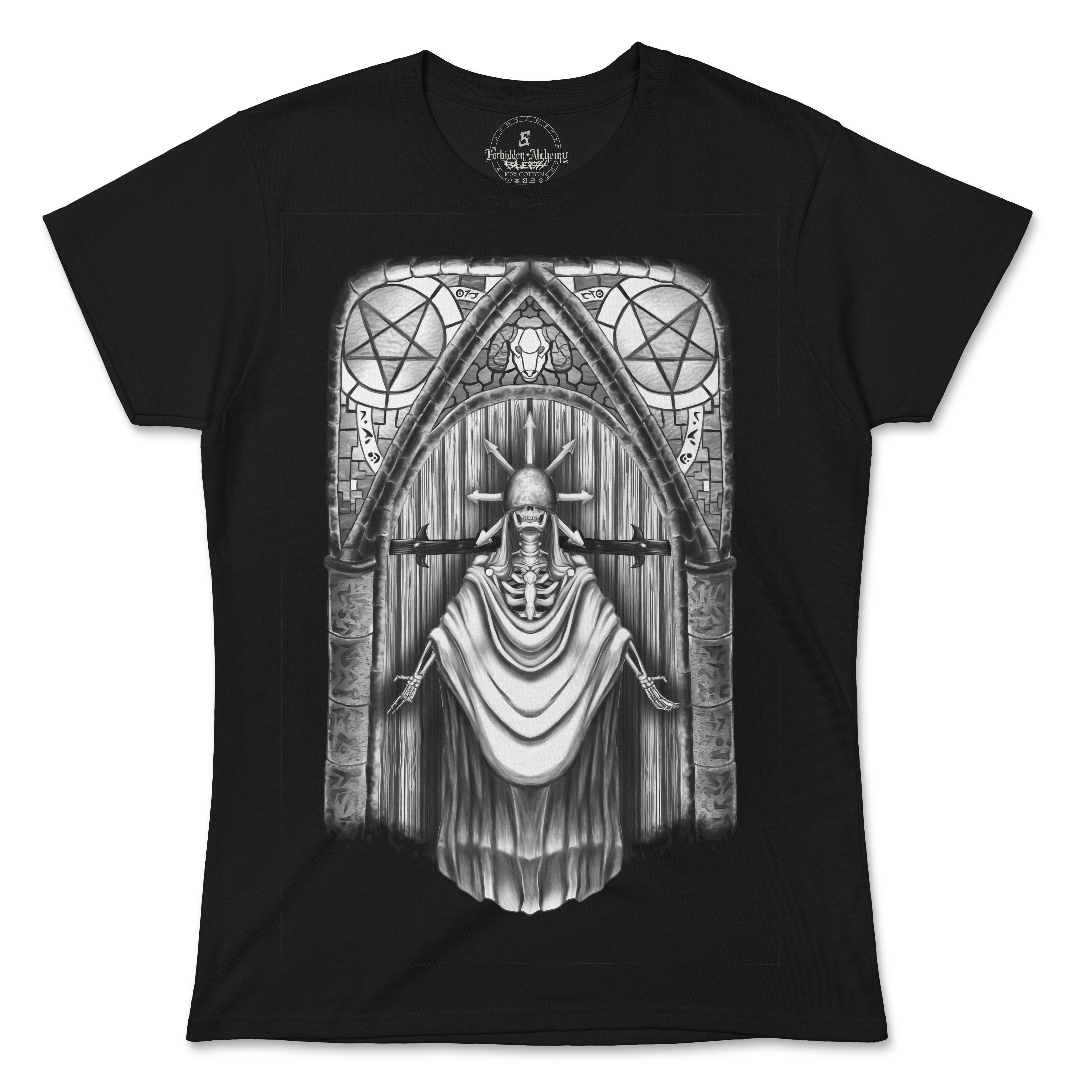 Buy The Priest of Chaos from forbidden alchemy's women's T-Shirts. 100% cotton, direct-to-garment prints, authentic alternative apparel. Tagged: WOMEN'S TEES.T-Shirtsforbidden alchemyWOMEN'S TEES