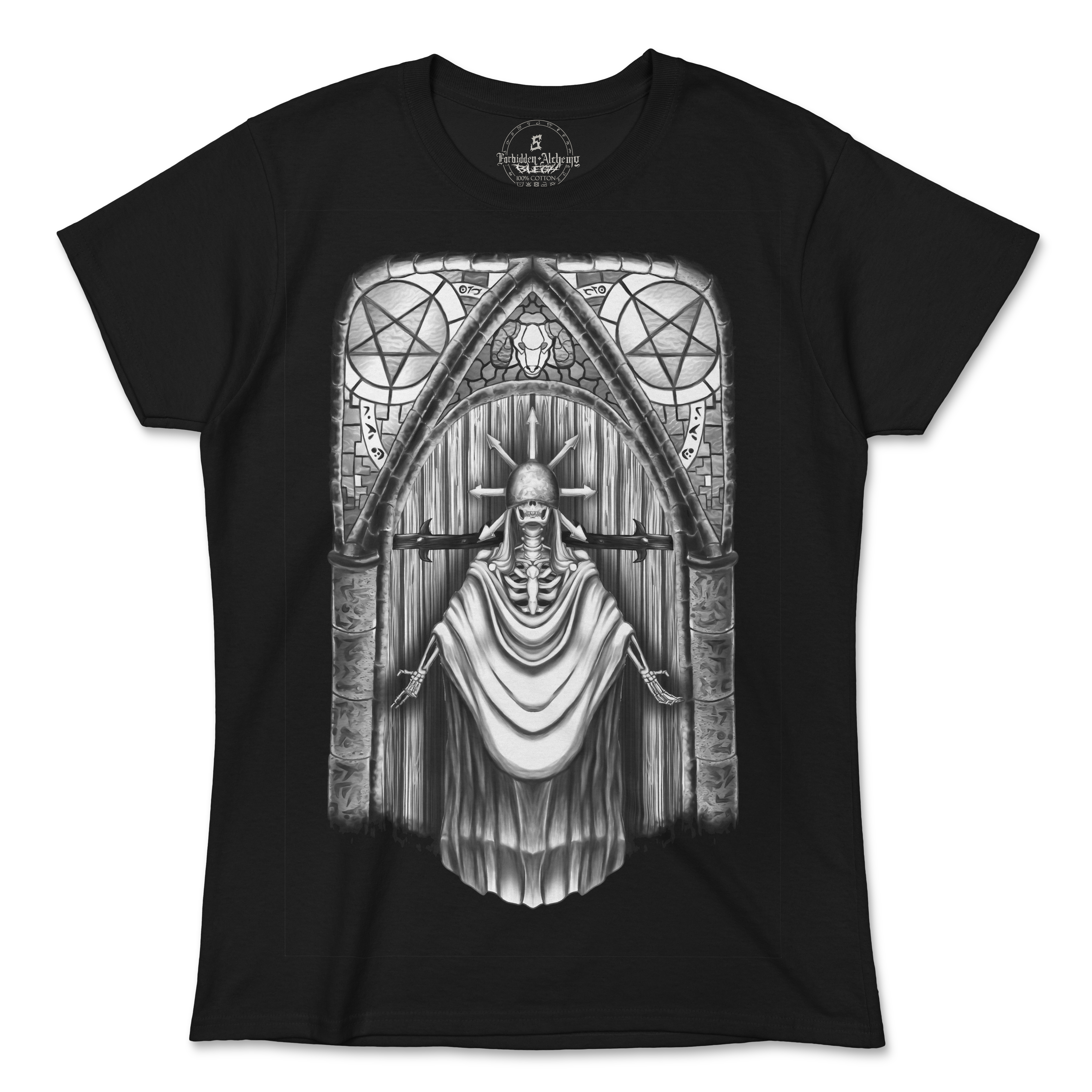 Buy The Priest of Chaos from forbidden alchemy's women's T-Shirts. 100% cotton, direct-to-garment prints, authentic alternative apparel. Tagged: WOMEN'S TEES.T-Shirtsforbidden alchemyWOMEN'S TEES