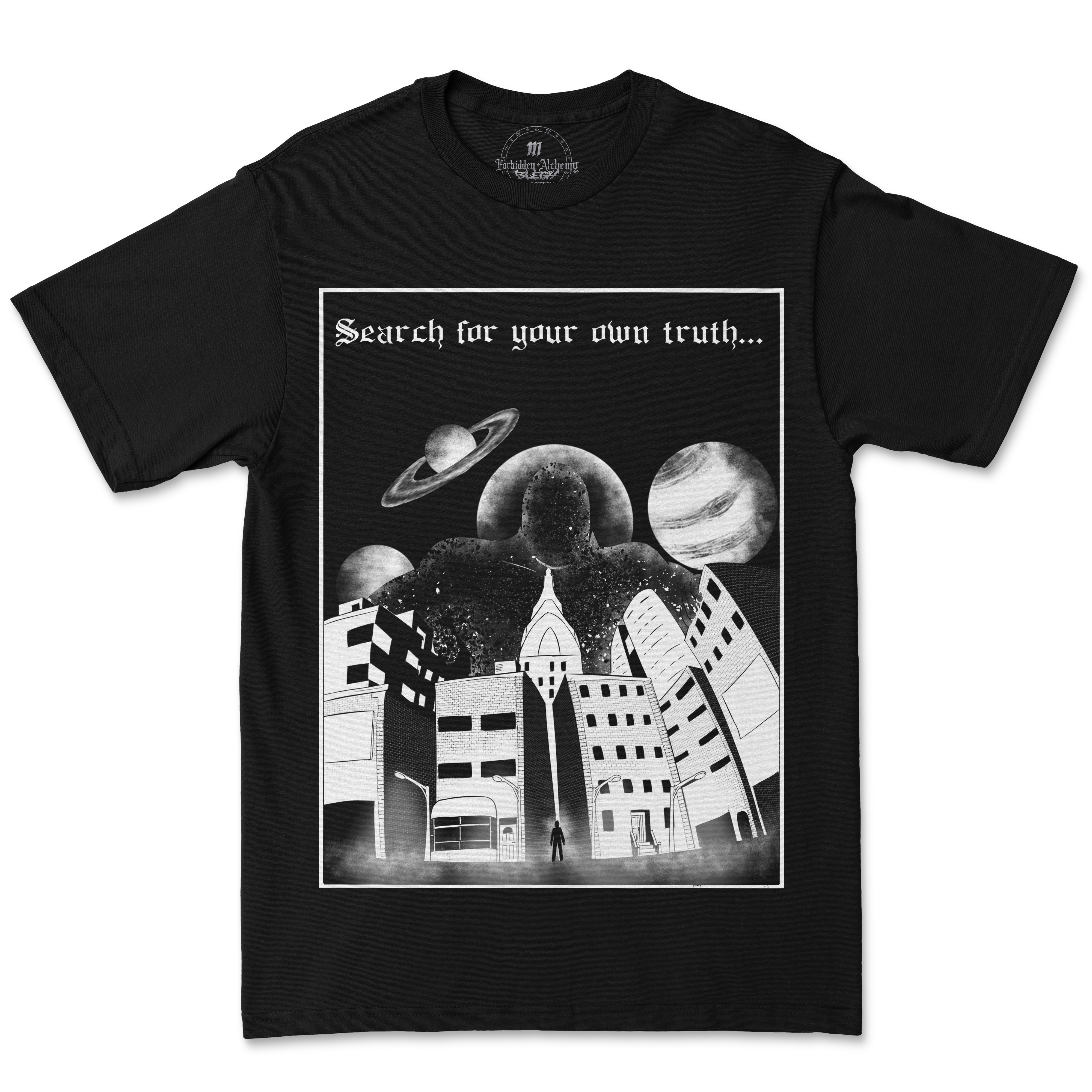Shop Forbidden Alchemy’s men's T-shirts. Crafted from 100% cotton, featuring vibrant direct-to-garment prints and bold metalcore style. Tagged: MEN'S TEES.T-Shirtsforbidden alchemyMEN'S TEES