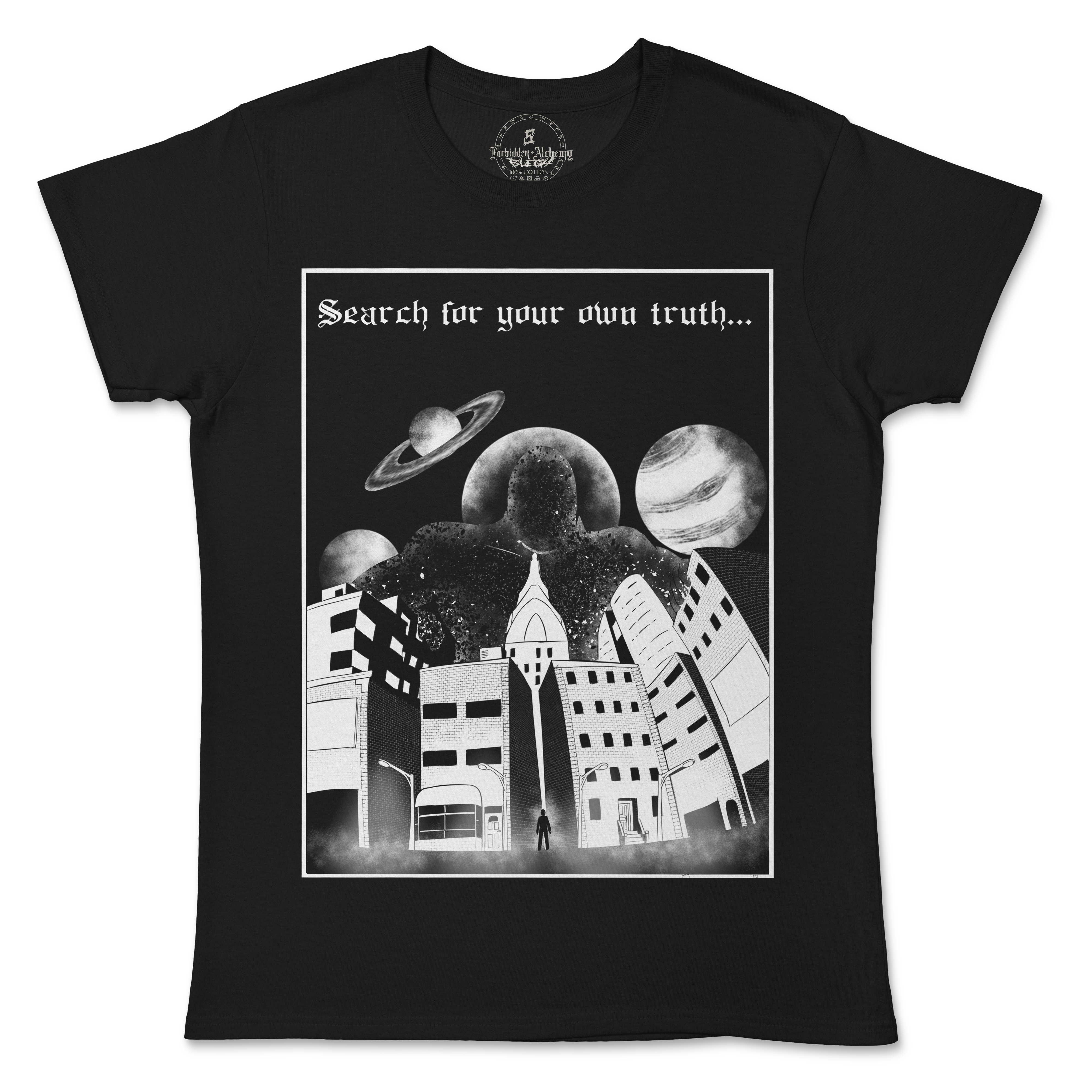 Buy The Truth from forbidden alchemy's women's T-Shirts. 100% cotton, direct-to-garment prints, authentic alternative apparel. Tagged: WOMEN'S TEES.T-Shirtsforbidden alchemyWOMEN'S TEES
