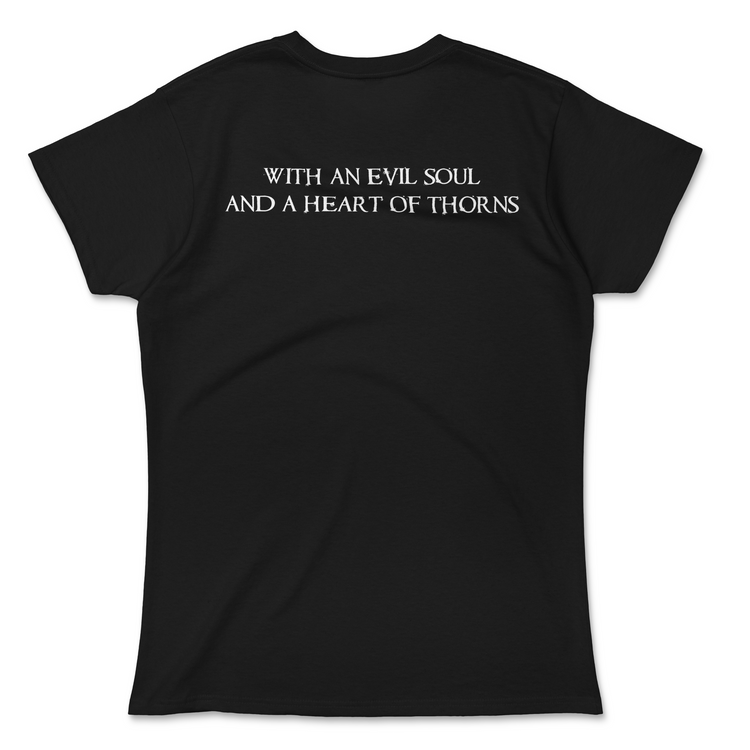Buy Thorn from forbidden alchemy's women's T-Shirts. 100% cotton, direct-to-garment prints, authentic alternative apparel. Tagged: WOMEN'S TEES.T-Shirtsforbidden alchemyWOMEN'S TEES