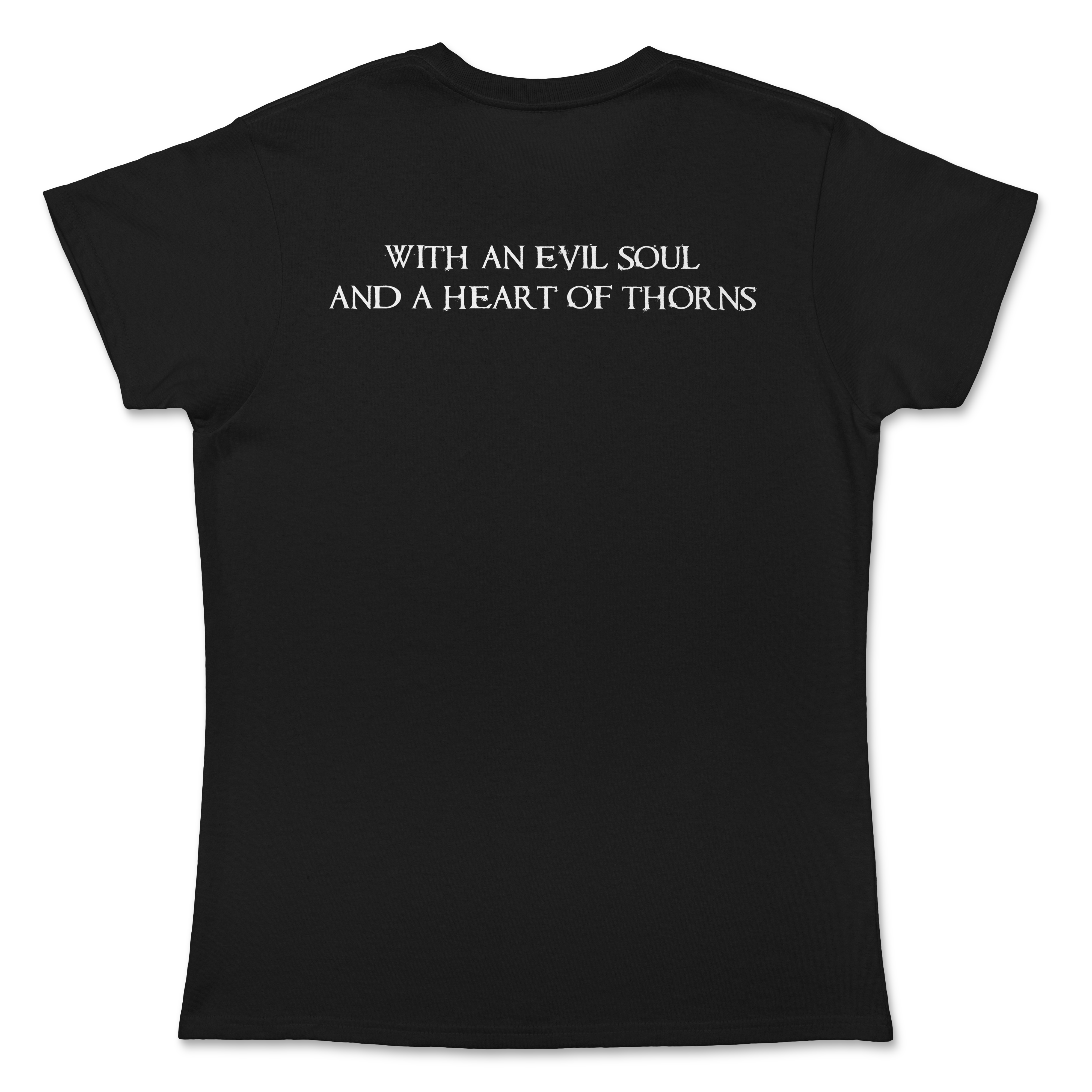Buy Thorn from forbidden alchemy's women's T-Shirts. 100% cotton, direct-to-garment prints, authentic alternative apparel. Tagged: WOMEN'S TEES.T-Shirtsforbidden alchemyWOMEN'S TEES
