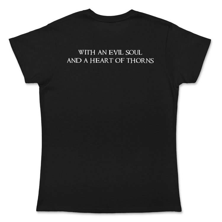 Buy Thorn from forbidden alchemy's women's T-Shirts. 100% cotton, direct-to-garment prints, authentic alternative apparel. Tagged: WOMEN'S TEES.T-Shirtsforbidden alchemyWOMEN'S TEES