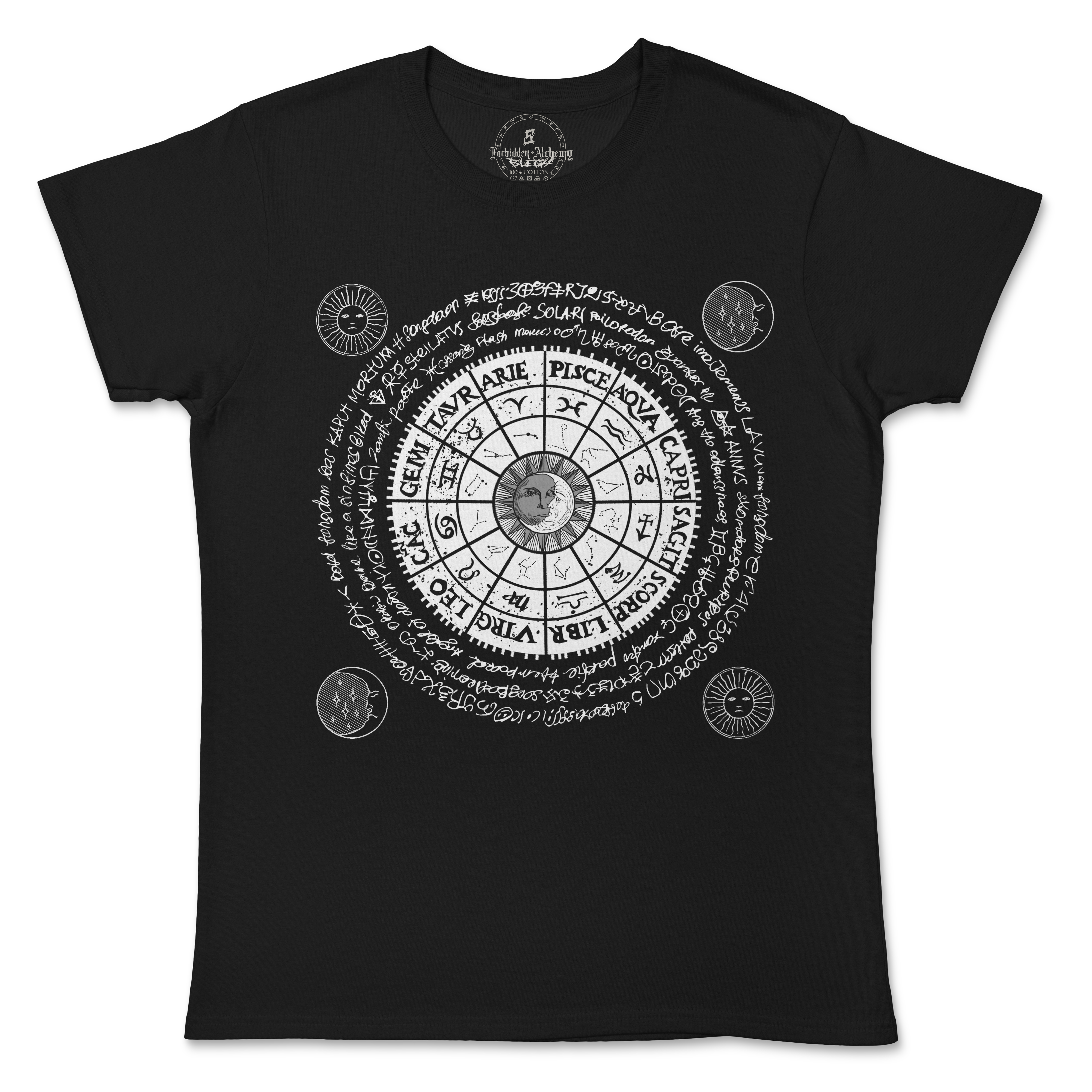 Shop Forbidden Alchemy’s women's T-shirts—100% cotton with vivid direct-to-garment (DTG) prints, inspired by authentic metalcore style. Tagged: WOMEN'S TEES.T-Shirtsforbidden alchemyWOMEN'S TEES
