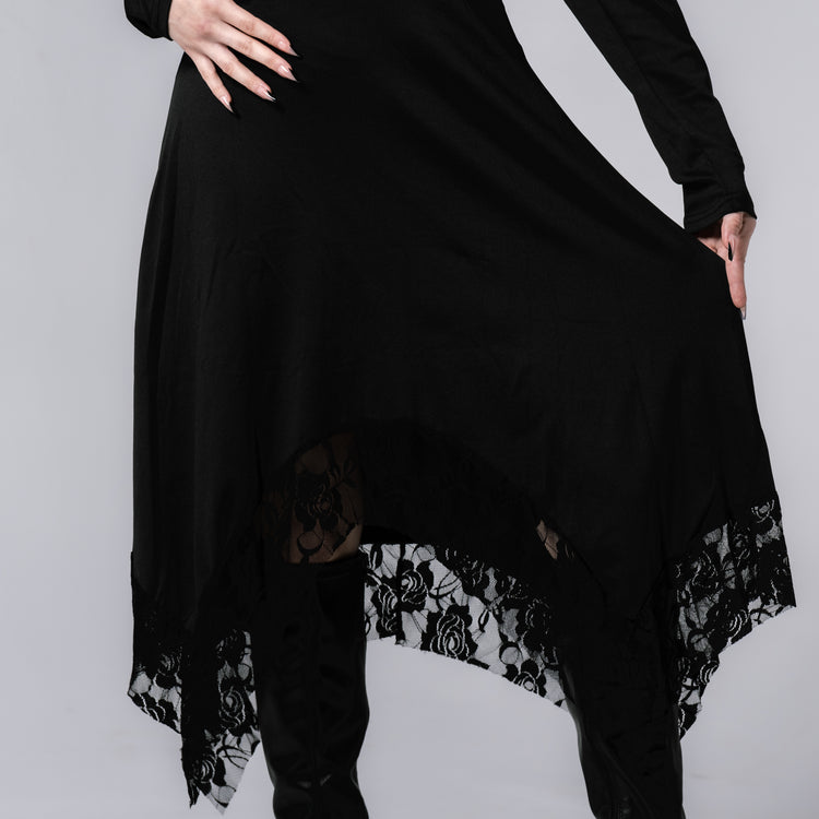 Shop the Gabriela Dress from Forbidden Alchemy’s women's slim fit dresses, featuring premium fabrics and authentic gothic aesthetics. Tagged: DRESSES.Dressesforbidden alchemyDRESSES