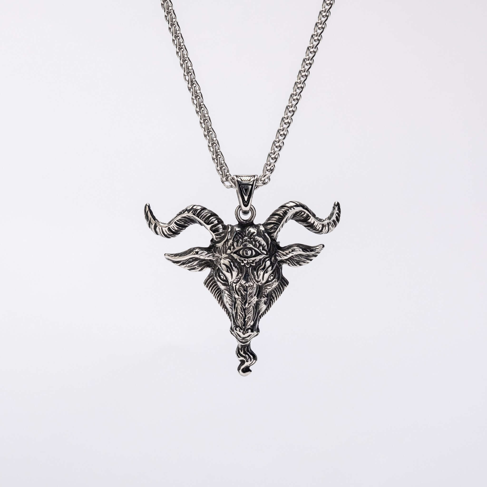 Shop Goat head - Necklace from Forbidden Alchemy’s collection. Crafted from premium alloy zinc, each piece showcases detailed. Tagged: Necklaces.Necklacesforbidden alchemyNecklaces