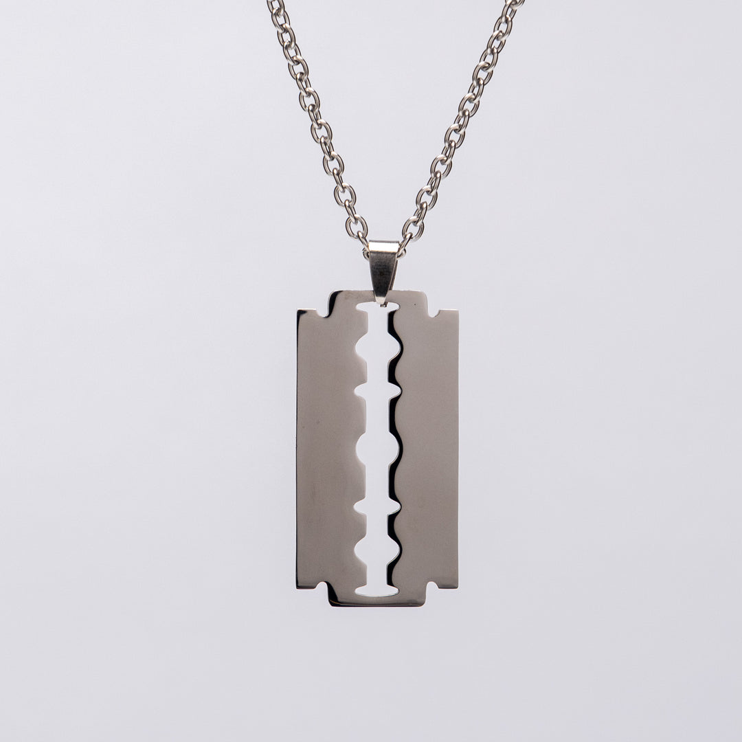 Shop Razor - Necklace from Forbidden Alchemy’s collection. Crafted from premium alloy zinc, each piece showcases detailed. Tagged: Necklaces.Necklacesforbidden alchemyNecklaces