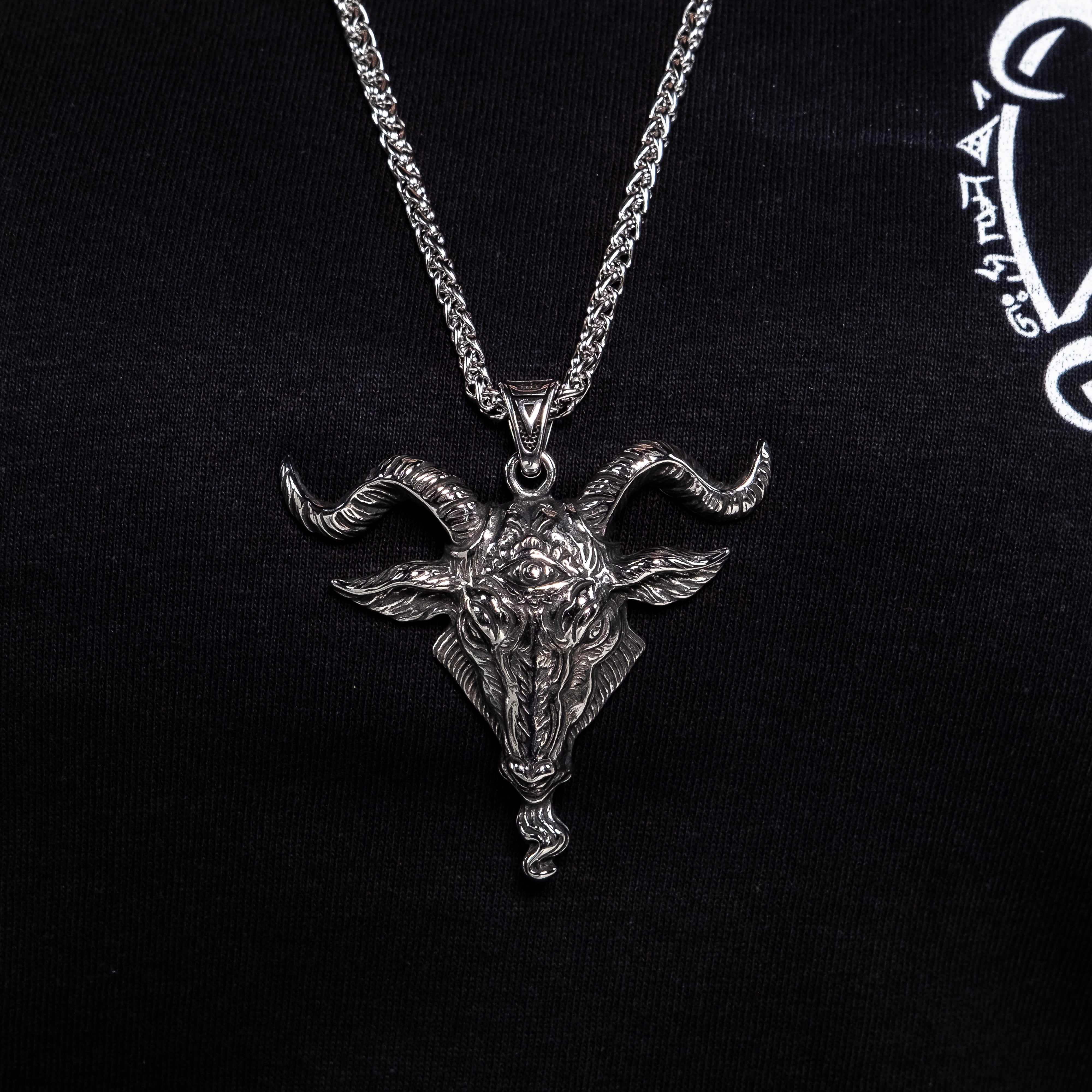 Shop Goat head - Necklace from Forbidden Alchemy’s collection. Crafted from premium alloy zinc, each piece showcases detailed. Tagged: Necklaces.Necklacesforbidden alchemyNecklaces