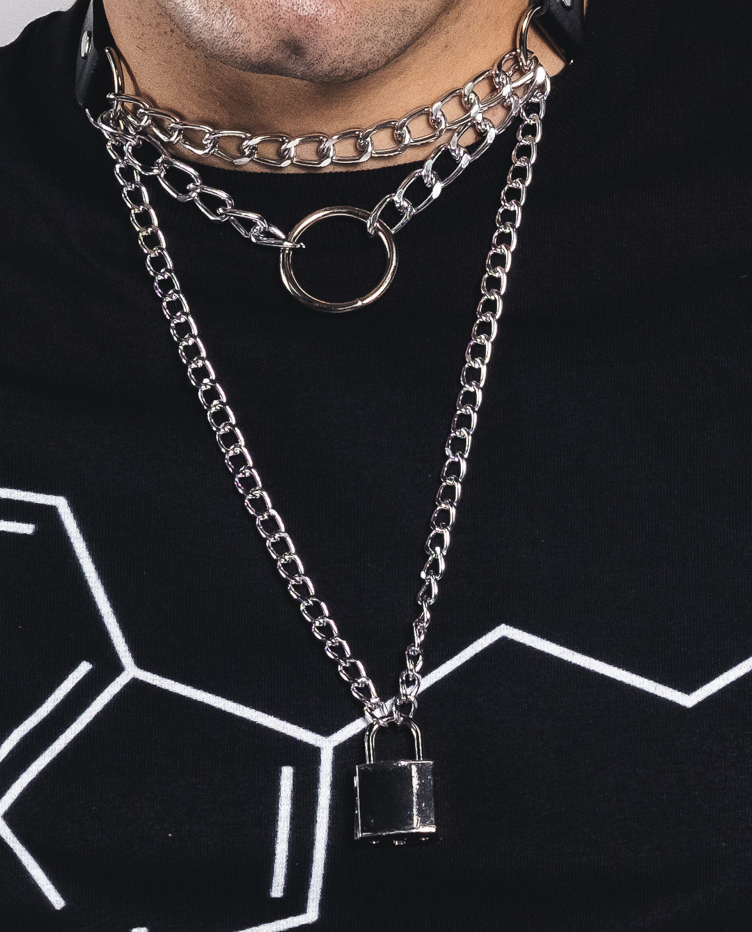 Shop Lock & Key- Choker from Forbidden Alchemy’s premium leather chokers. Adjustable fit, alloy studs, and authentic metalcore-inspired designs. Tagged: Choker.Necklacesforbidden alchemyChoker