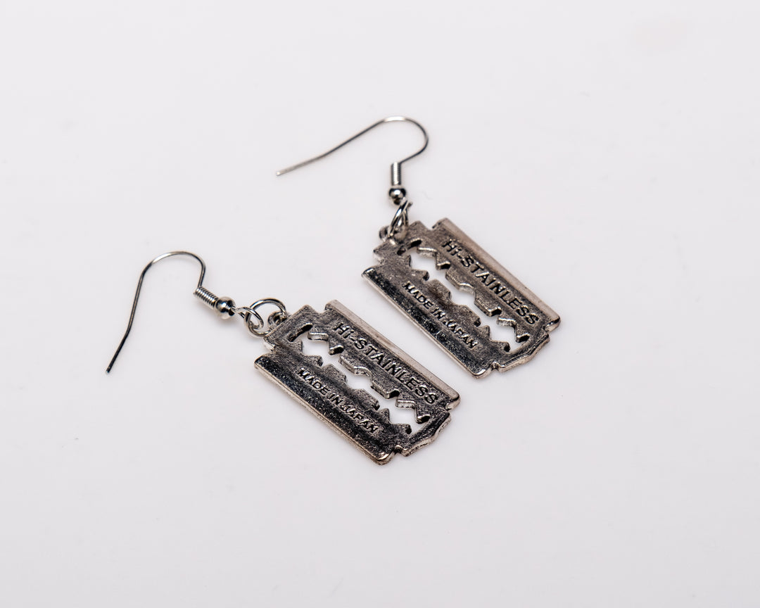Razor blade - Earrings