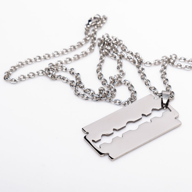 Shop Razor - Necklace from Forbidden Alchemy’s collection. Crafted from premium alloy zinc, each piece showcases detailed. Tagged: Necklaces.Necklacesforbidden alchemyNecklaces