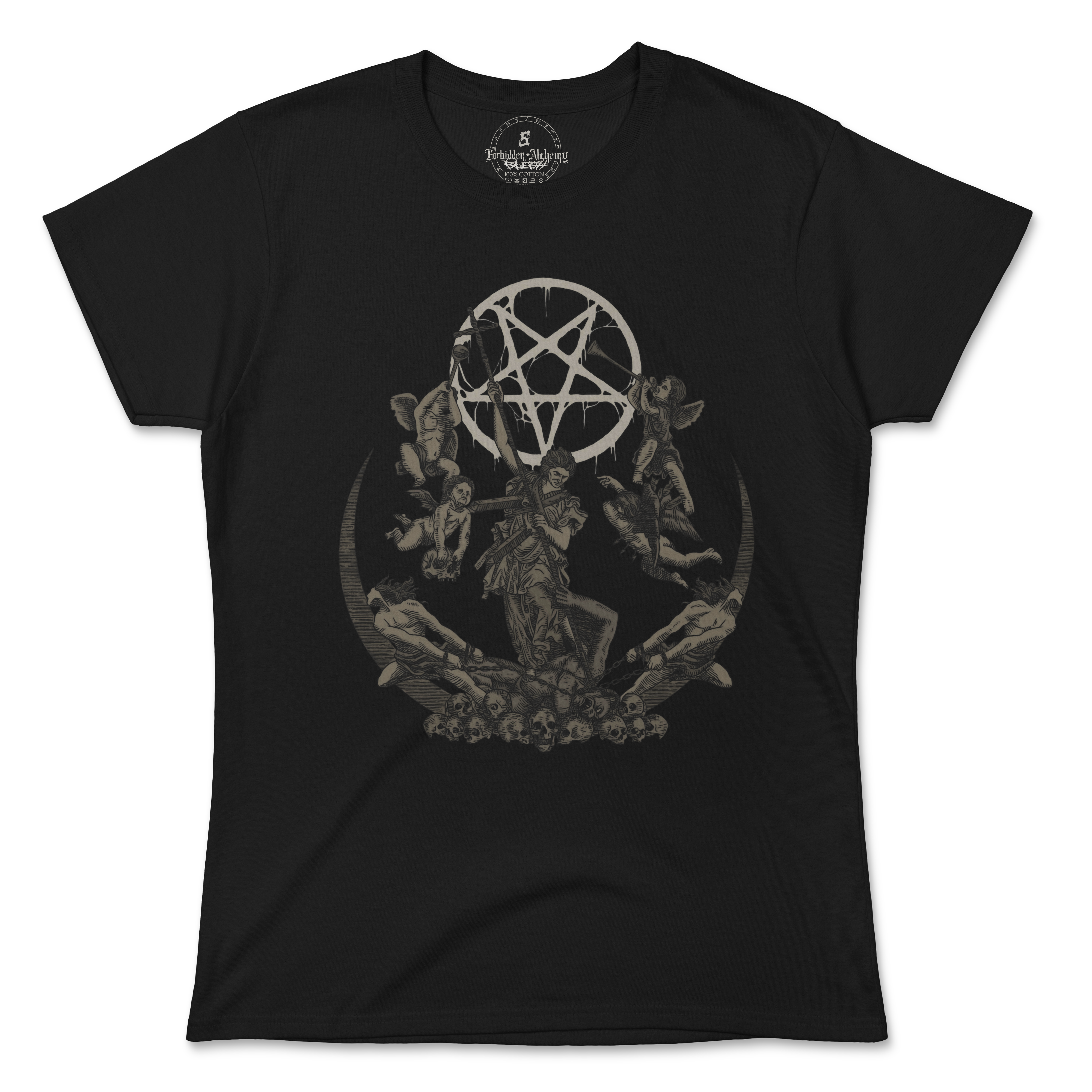 Buy True Evil from forbidden alchemy's women's T-Shirts. 100% cotton, direct-to-garment prints, authentic alternative apparel. Tagged: WOMEN'S TEES.T-Shirtsforbidden alchemyWOMEN'S TEES