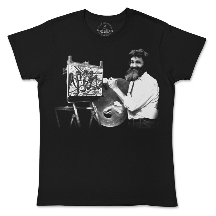 Buy Bob Manson from forbidden alchemy's women's T-Shirts. 100% cotton, direct-to-garment prints, authentic alternative apparel. Tagged: WOMEN'S TEES.T-Shirtsforbidden alchemyWOMEN'S TEES